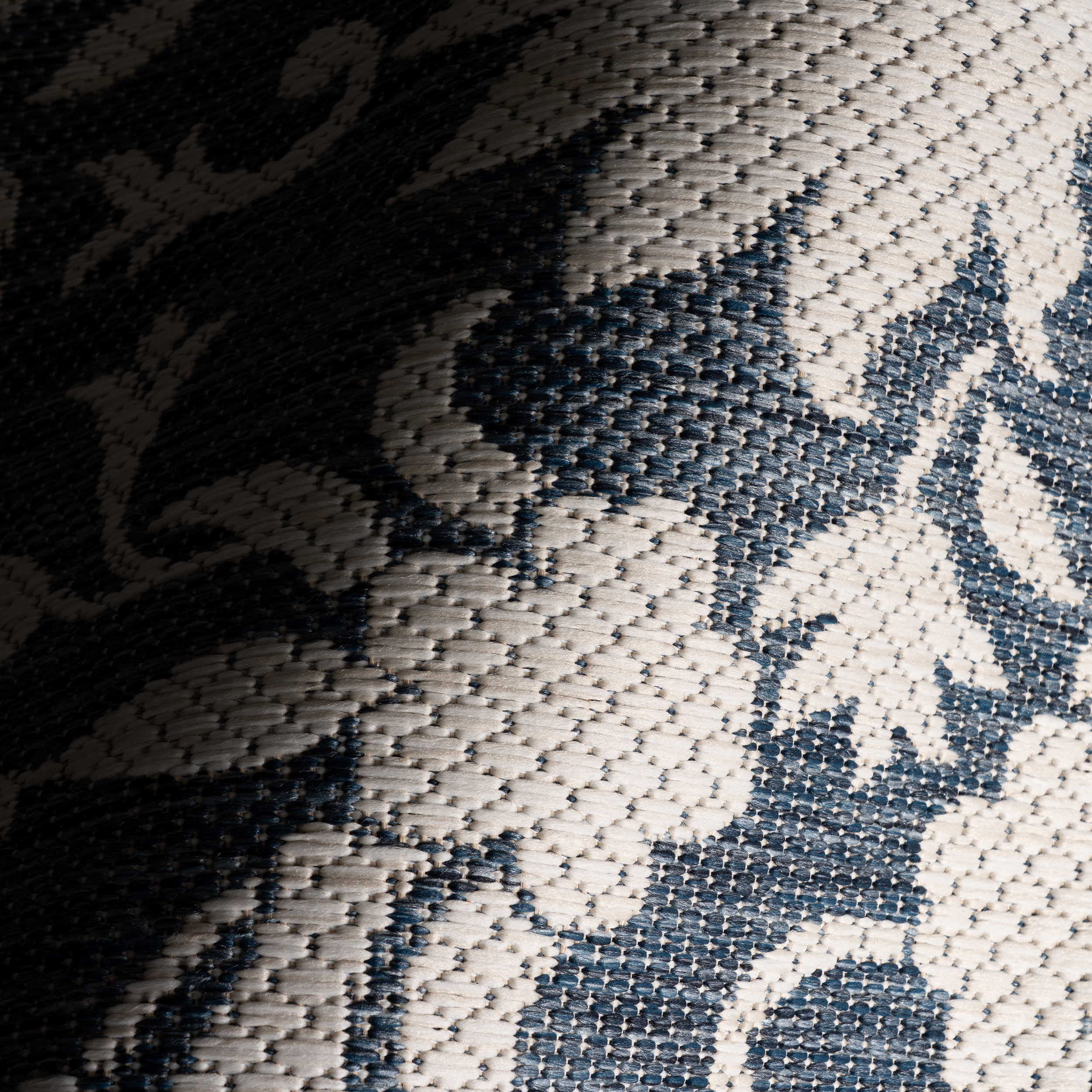 Rayena Traditional Paisley Indoor/Outdoor Rug | Blue - Image 3