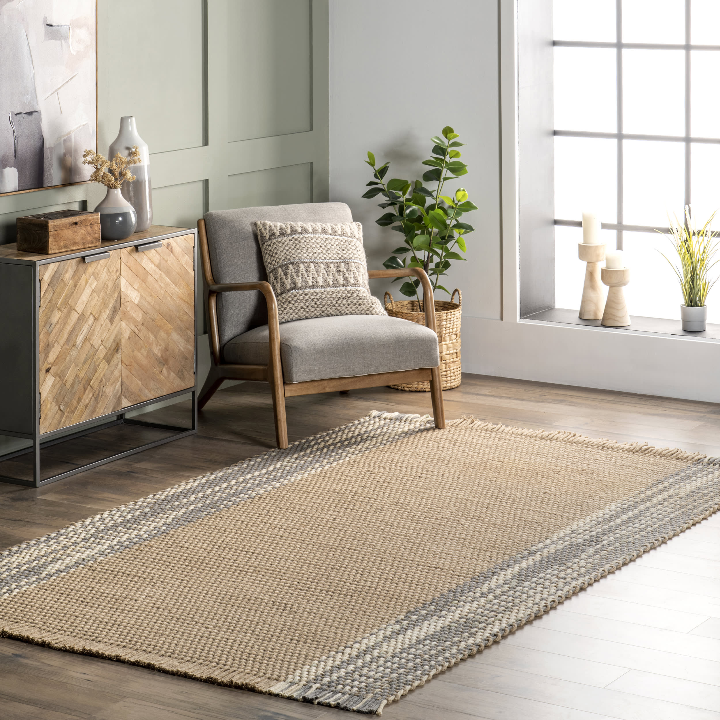 Rea Rug | Natural - Image 2