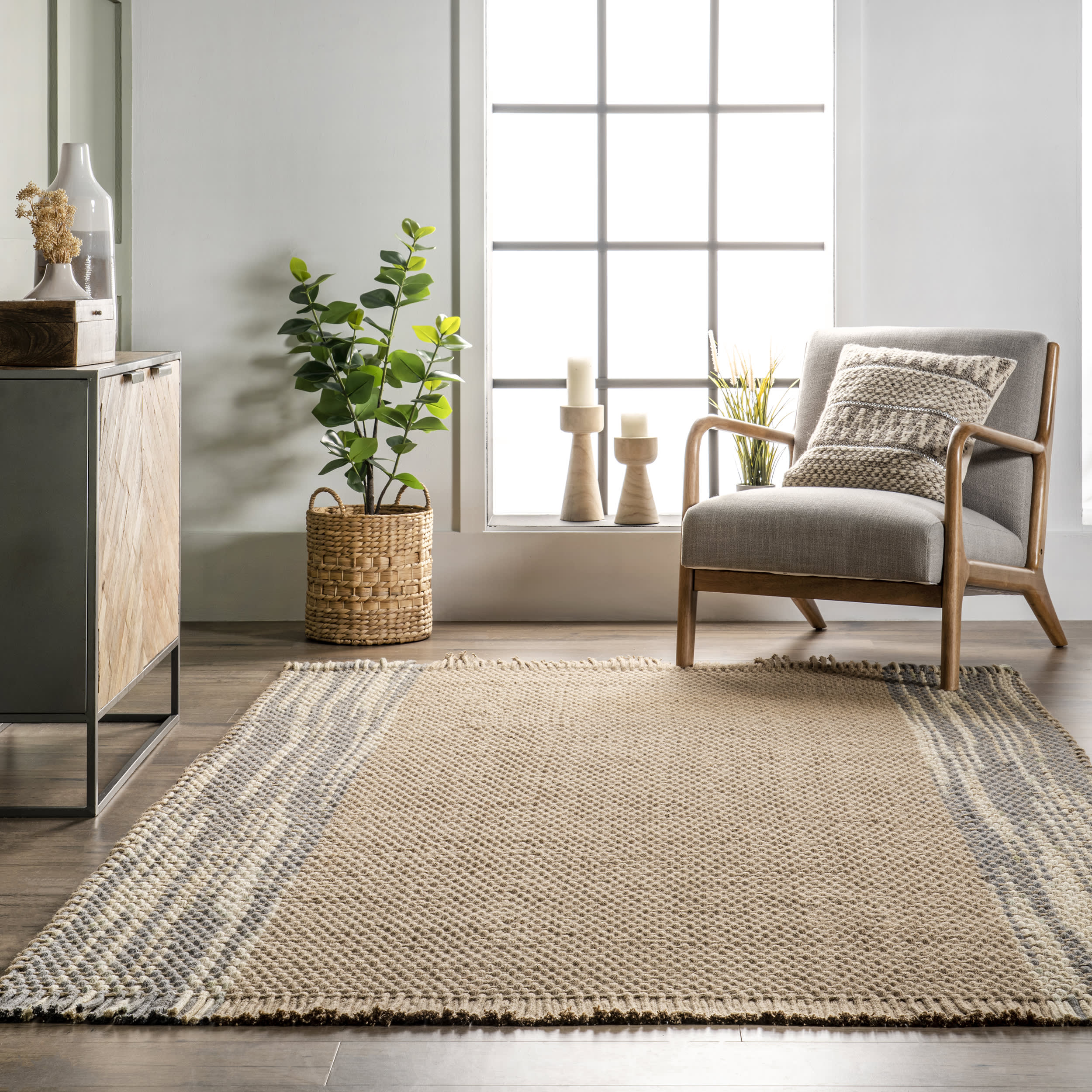 Rea Rug | Natural - Image 4
