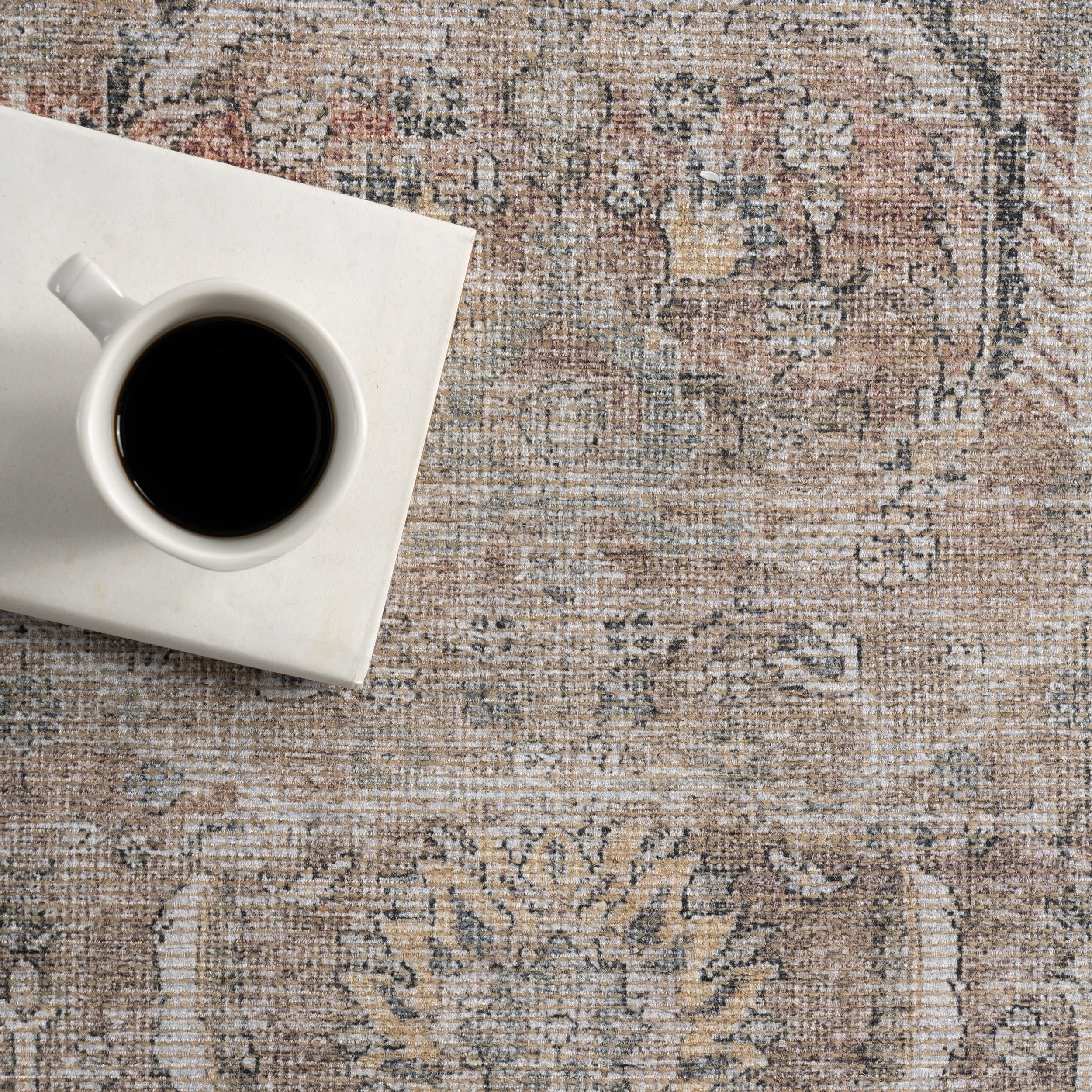 Red Bank Antiqued Jute-Blend Rug | Brown - Image 8