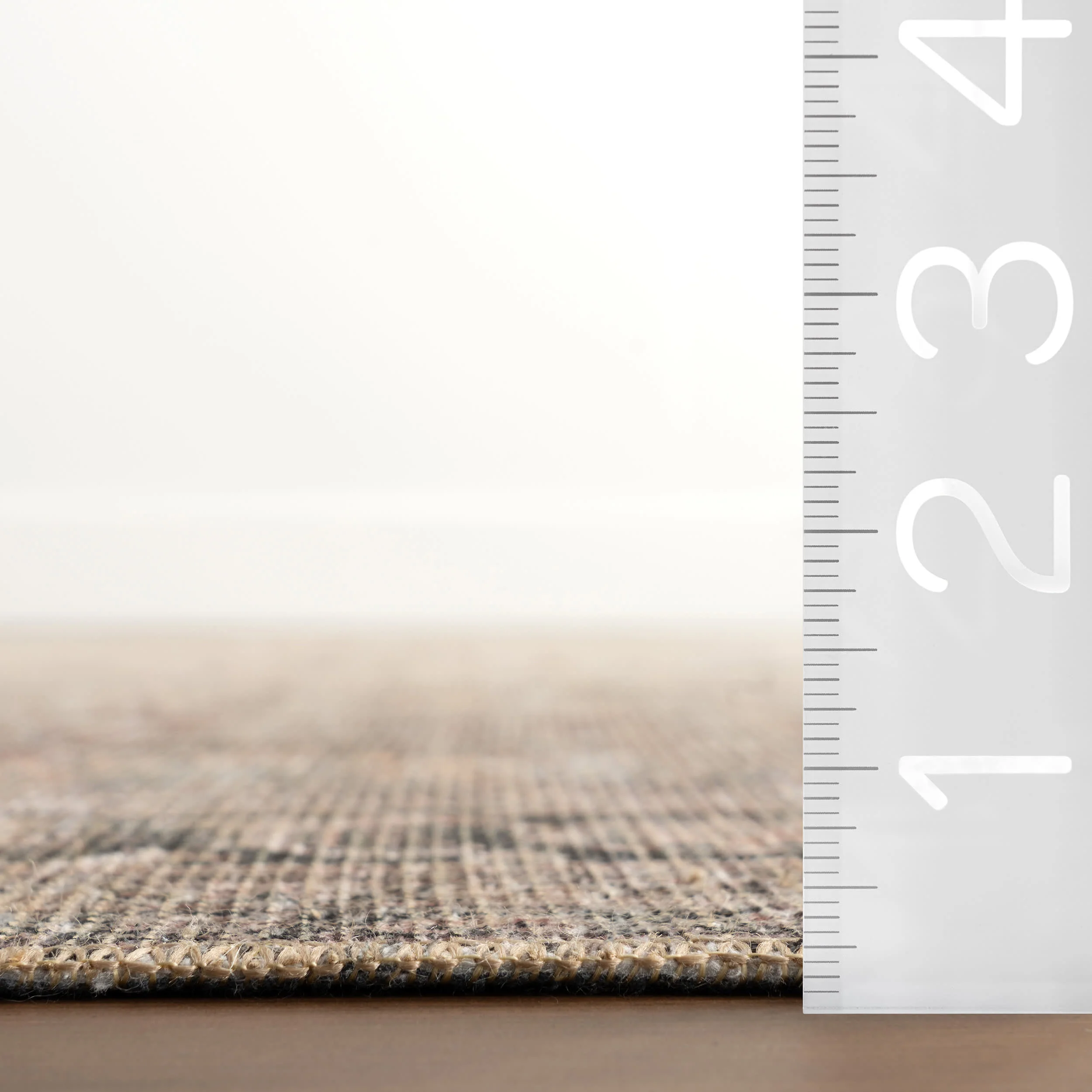 Red Bank Antiqued Jute-Blend Rug | Light Brown - Image 6