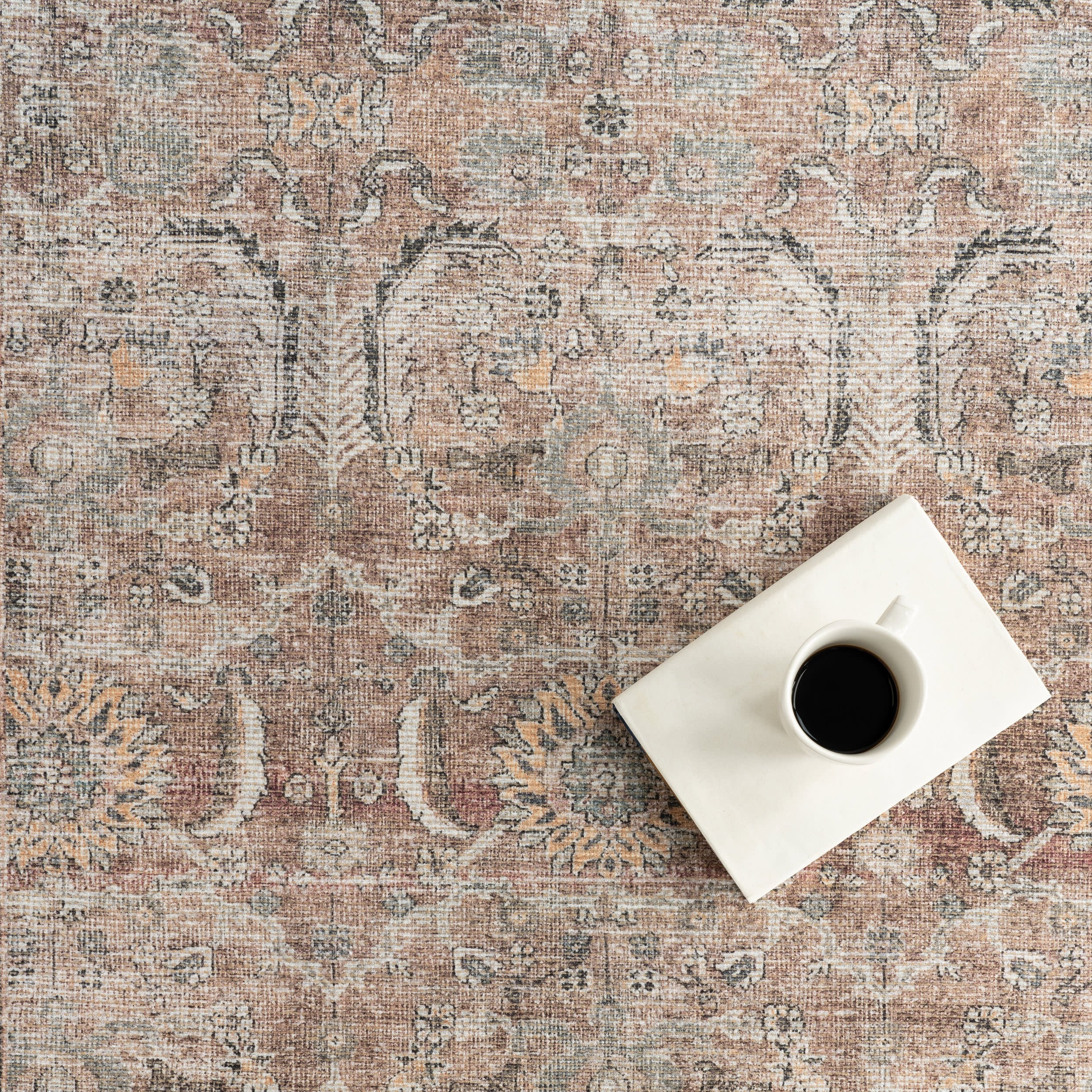 Red Bank Antiqued Jute-Blend Rug | Light Brown - Image 8