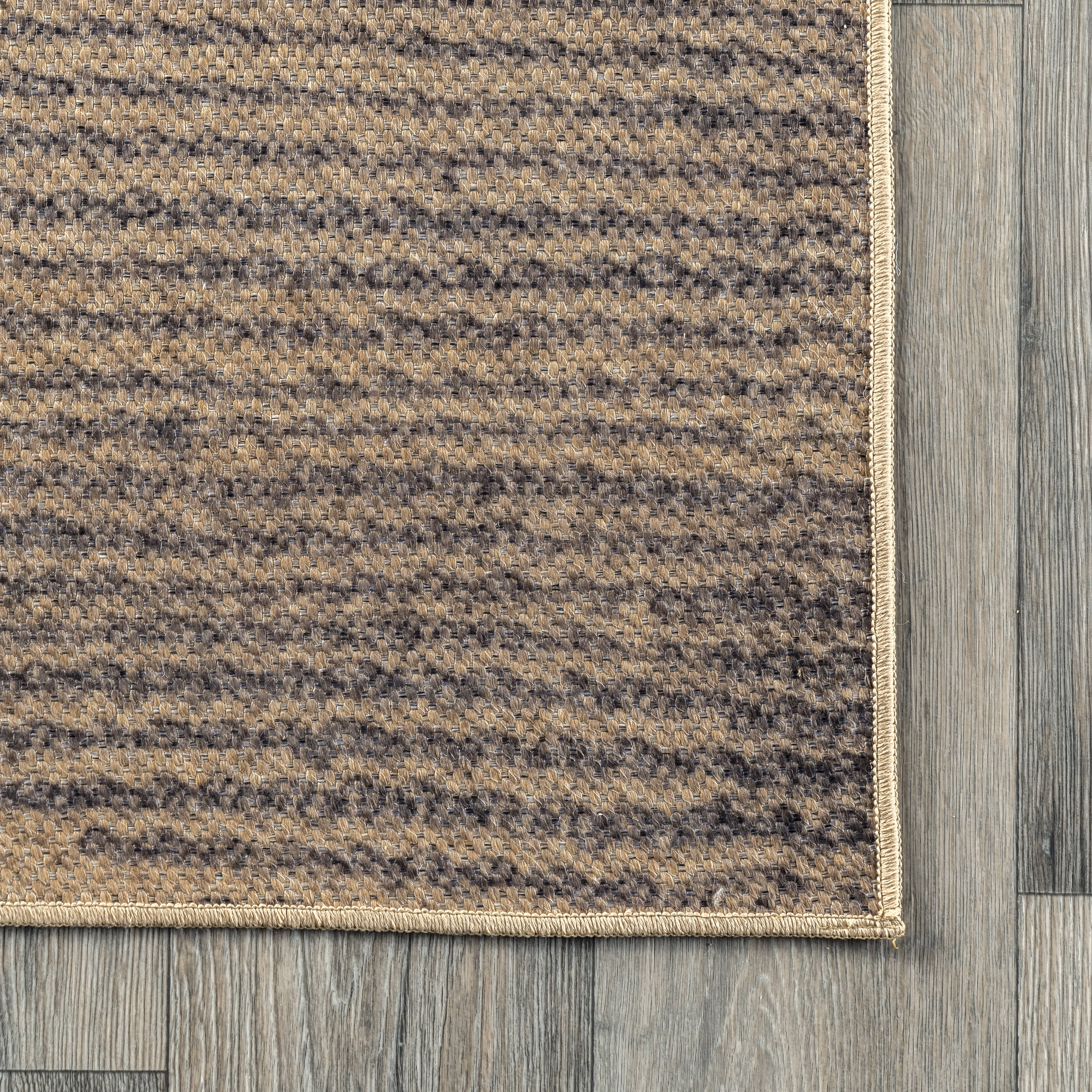 Reema Easy-Jute Washable Pyramids Rug | Natural - Image 3