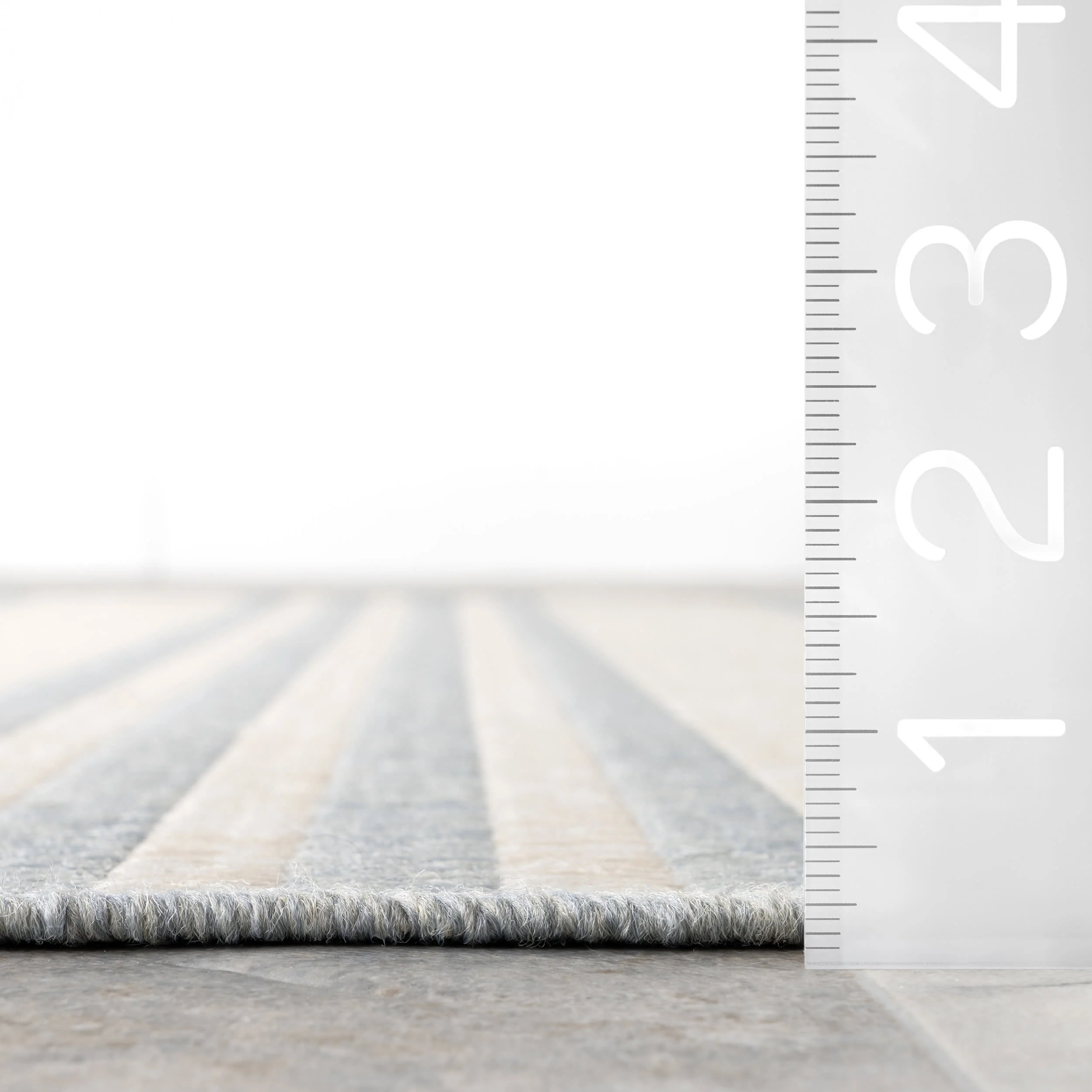 Regency Stripes Indoor/Outdoor Rug | Light Blue - Image 6