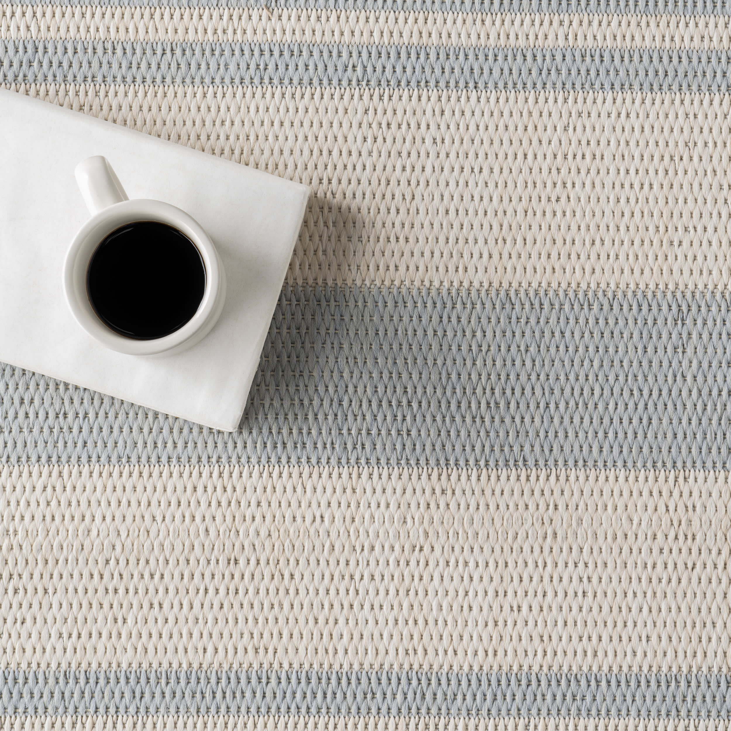 Regency Stripes Indoor/Outdoor Rug | Light Blue - Image 8