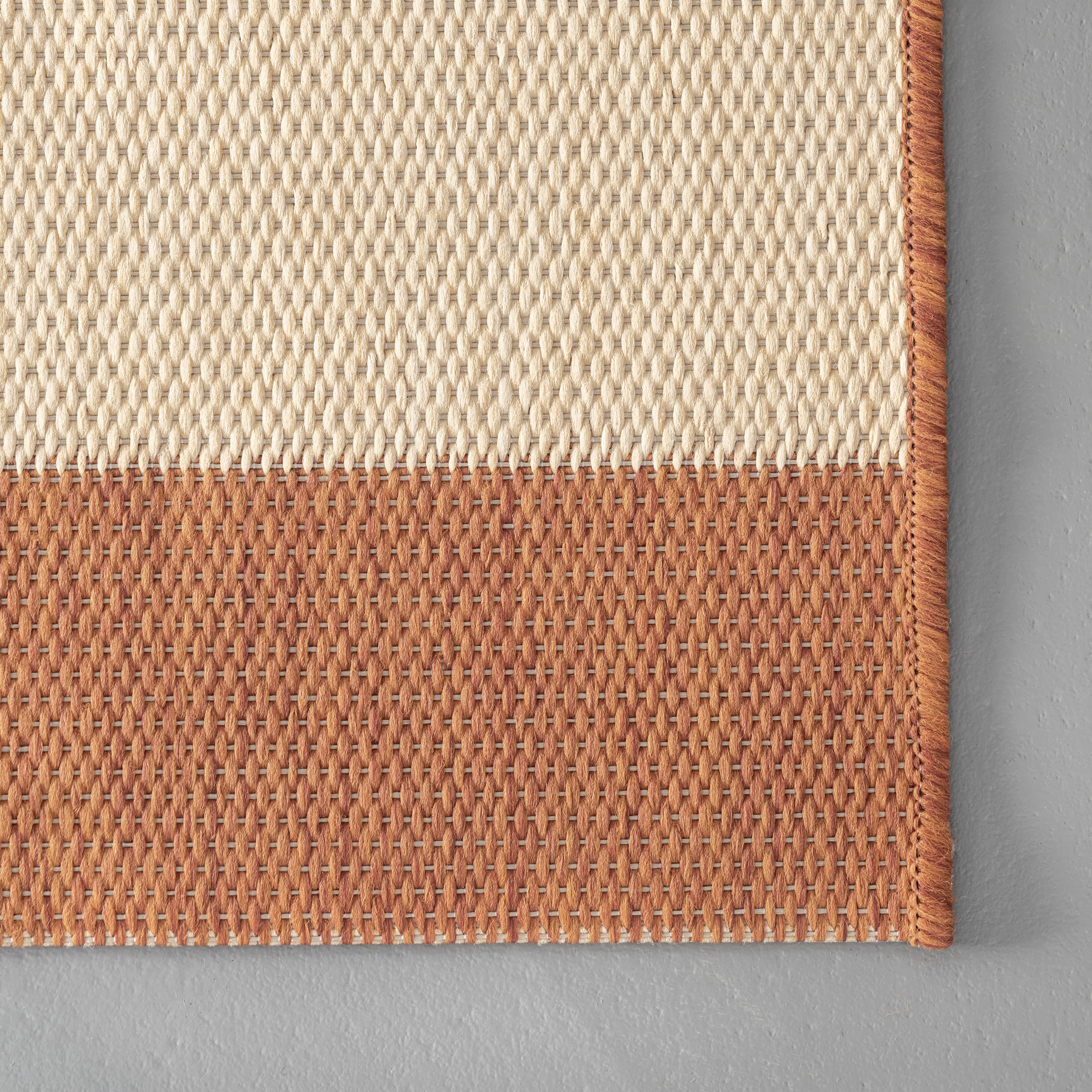 Regency Stripes Indoor/Outdoor Rug | Terracotta - Image 3