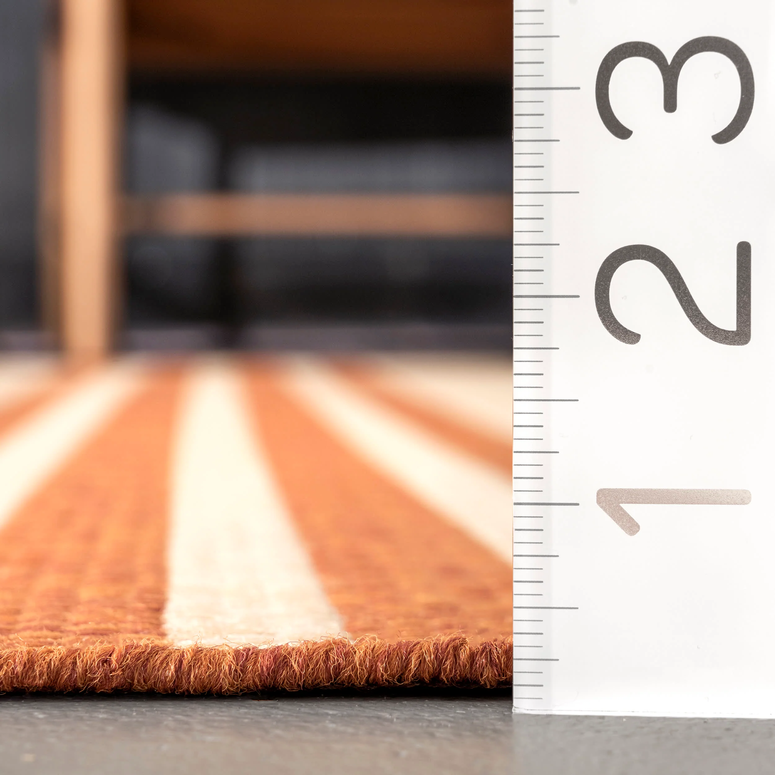 Regency Stripes Indoor/Outdoor Rug | Terracotta - Image 5