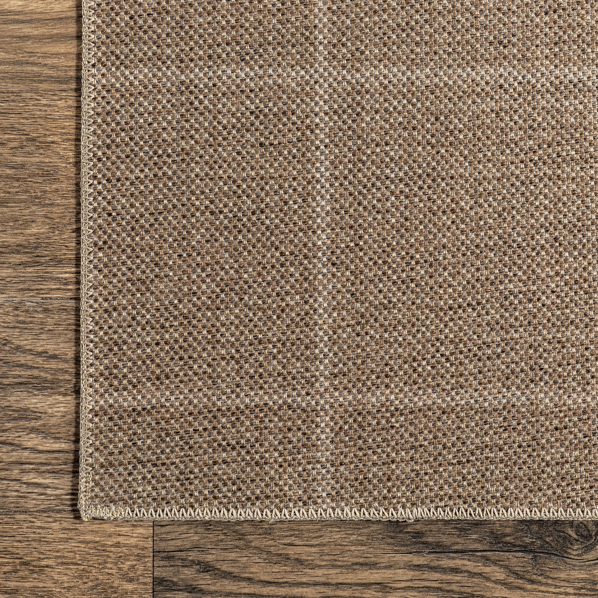 Renie Easy-Jute Washable Geometric Rug | Natural - Image 3