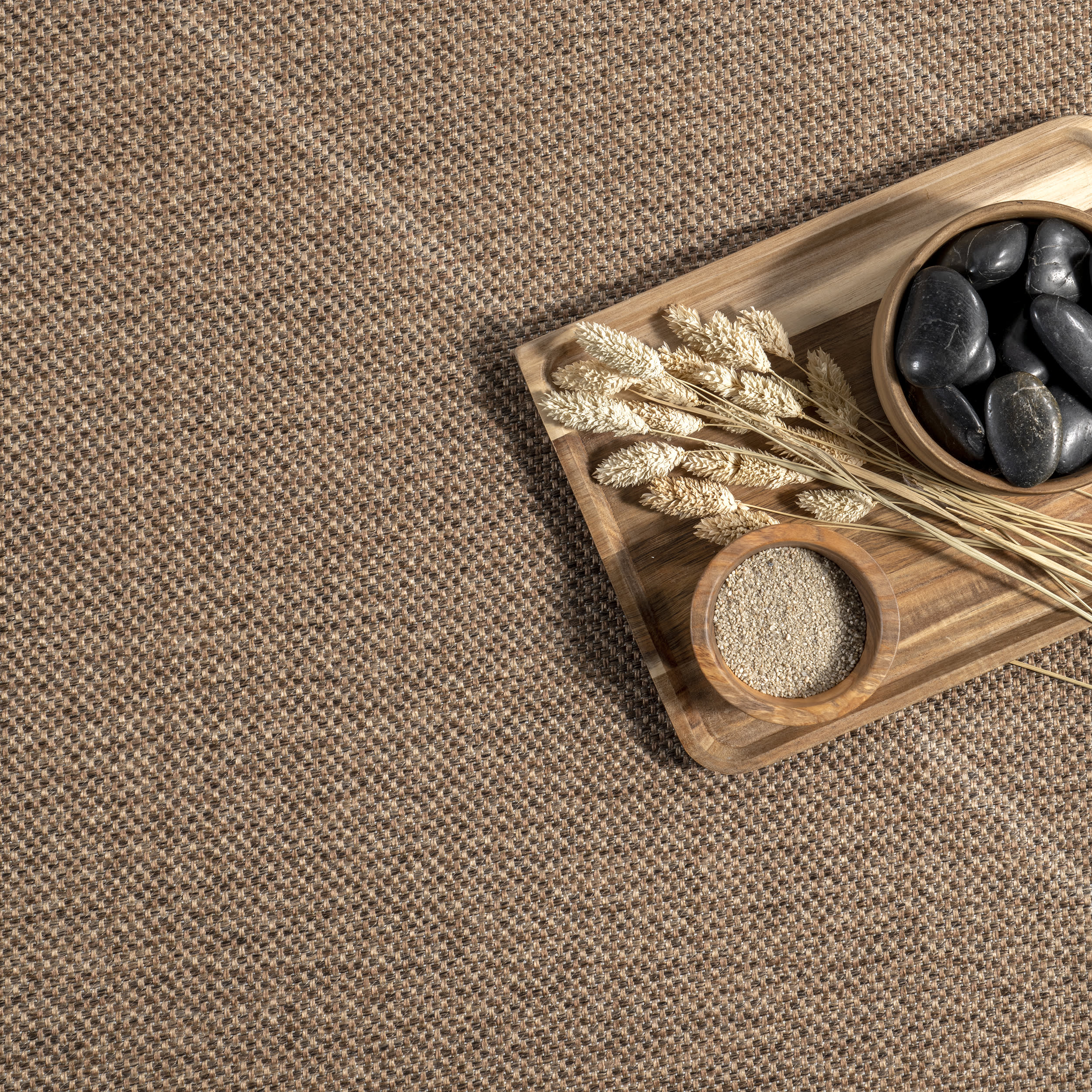 Renie Easy-Jute Washable Geometric Rug | Natural - Image 6