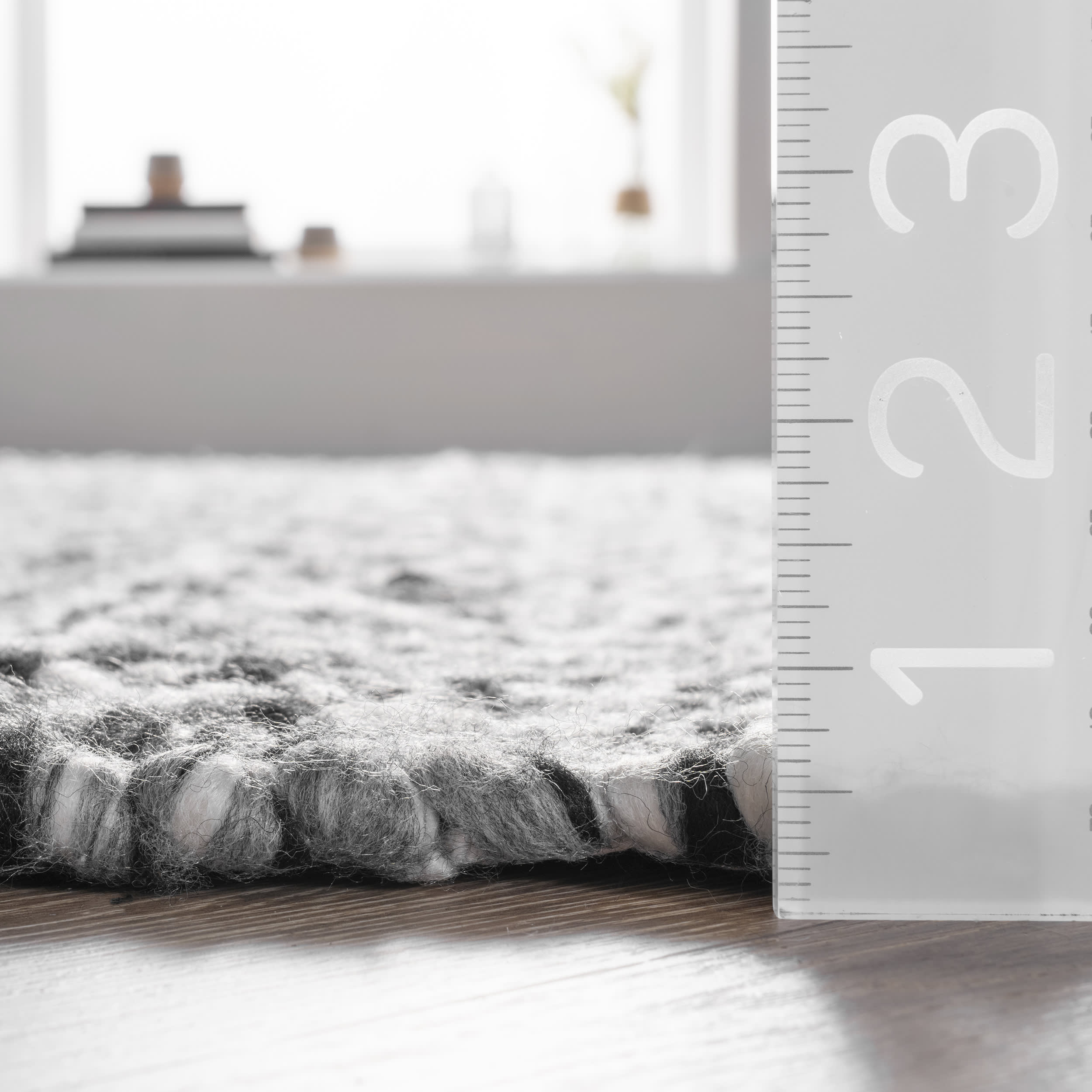 Reversible Striped Bands Indoor/Outdoor Rug | Silver - Image 5