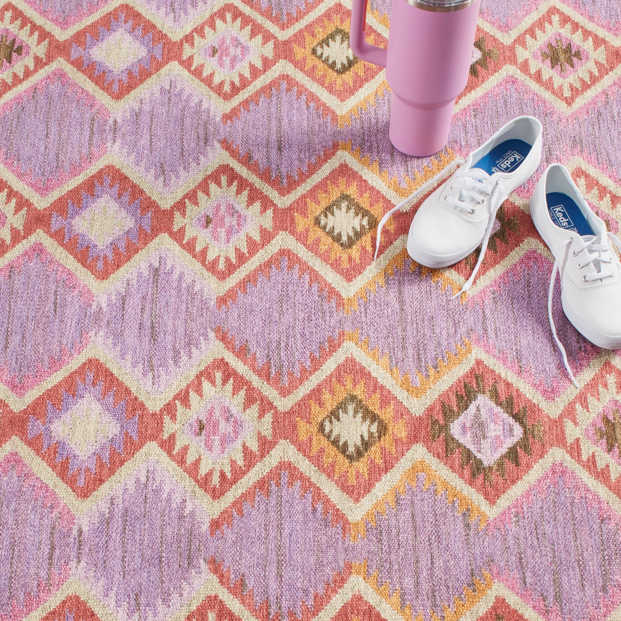Rhapsody Machine Washable Rug | Spice - Image 3