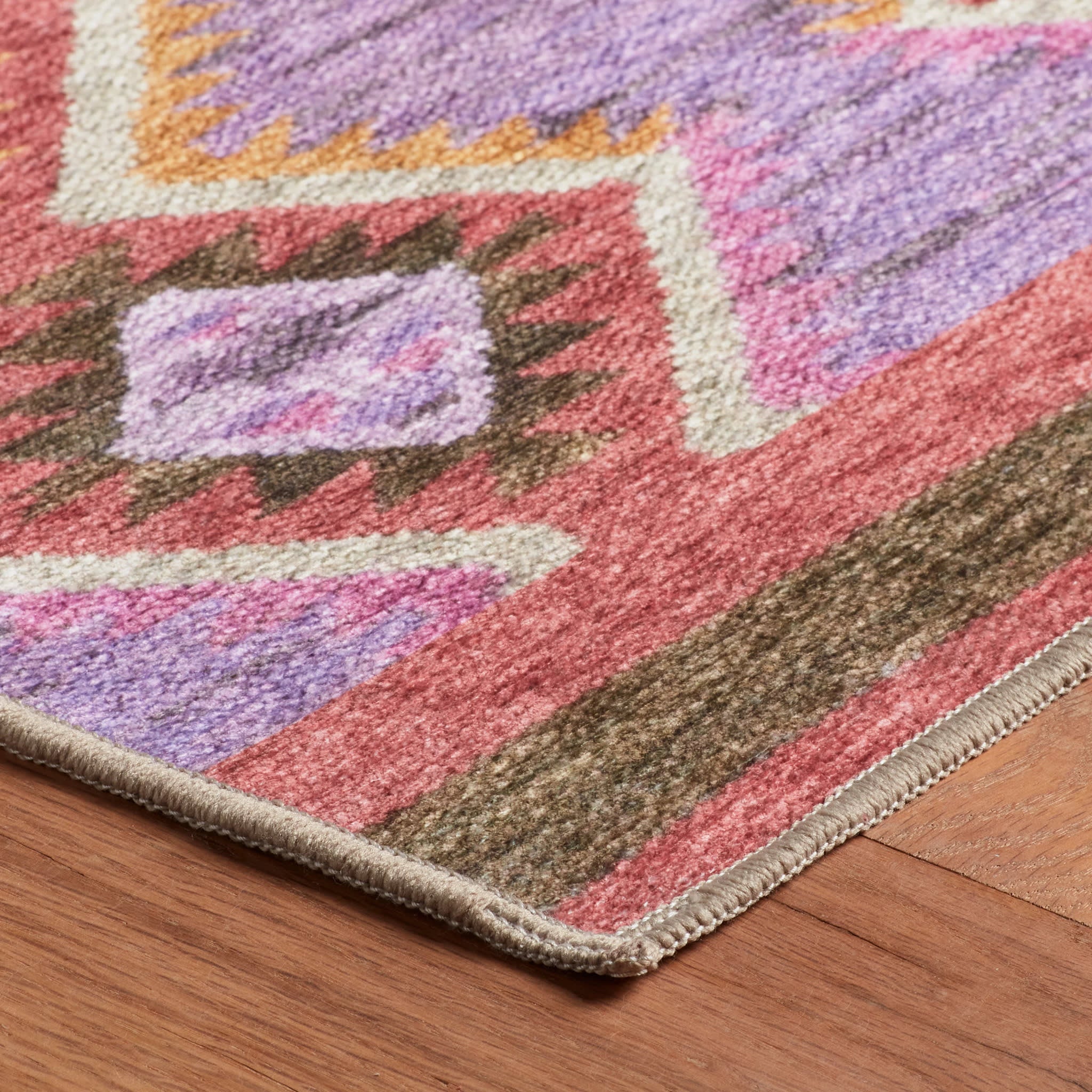 Rhapsody Machine Washable Rug | Spice - Image 5
