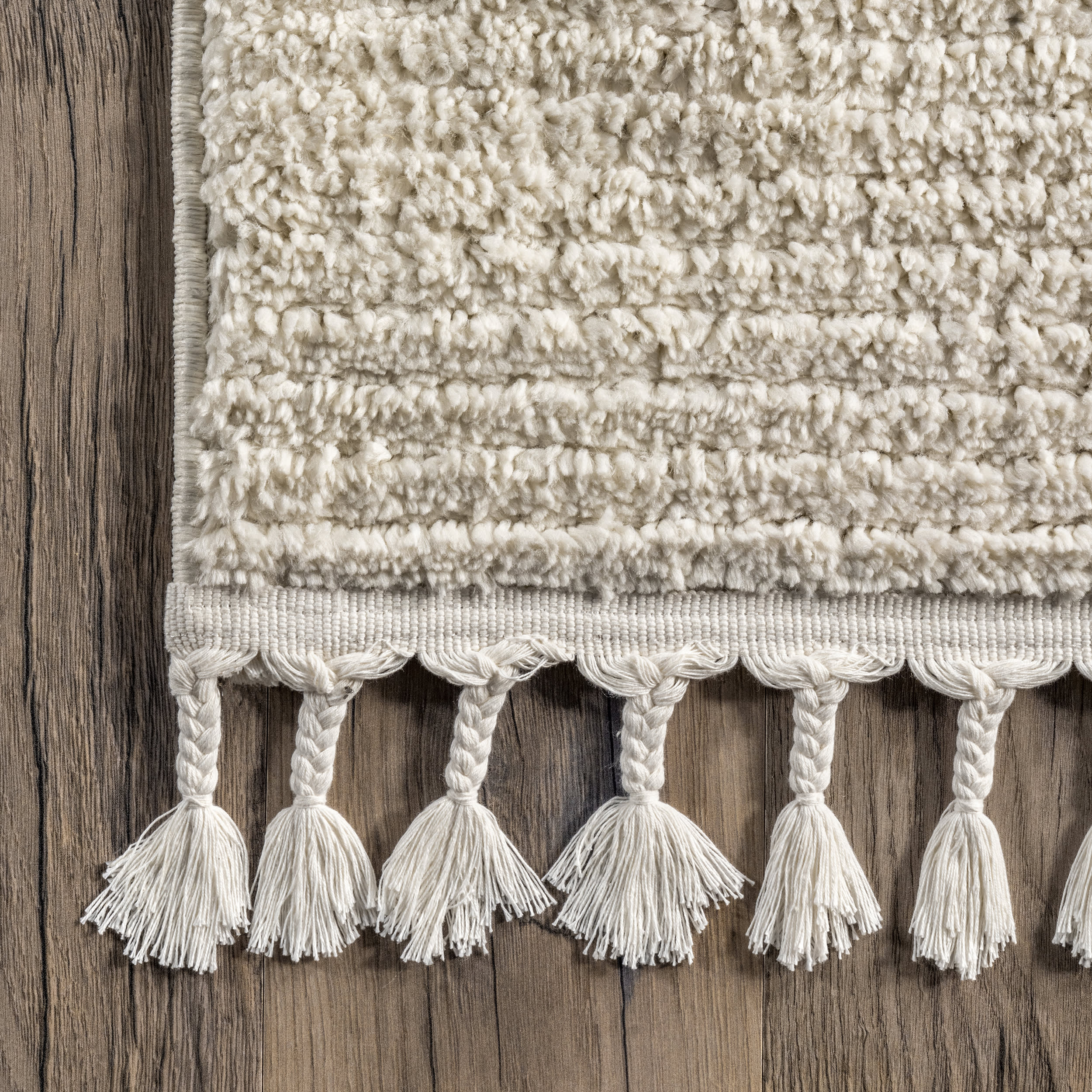 Rhea Modern Abstract Rug | Beige - Image 3