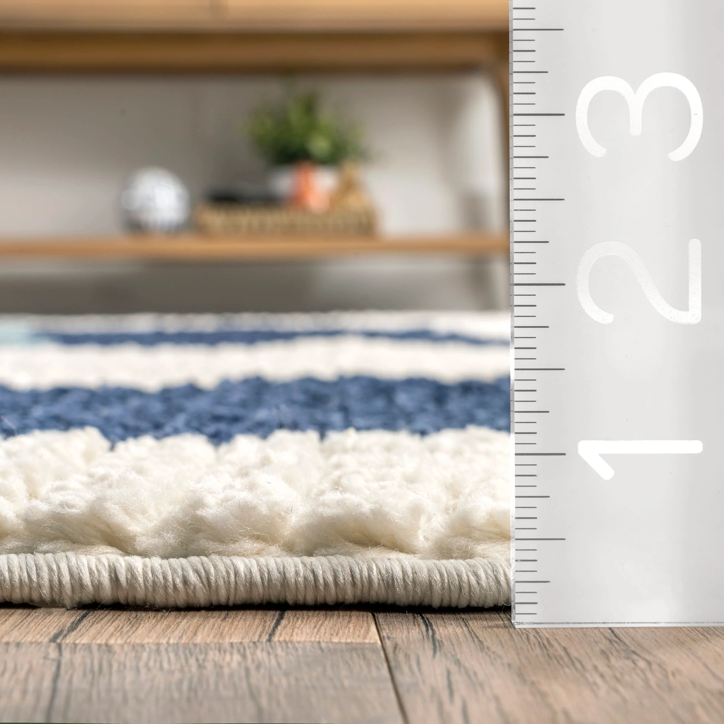 Rhea Modern Abstract Rug | Beige - Image 5