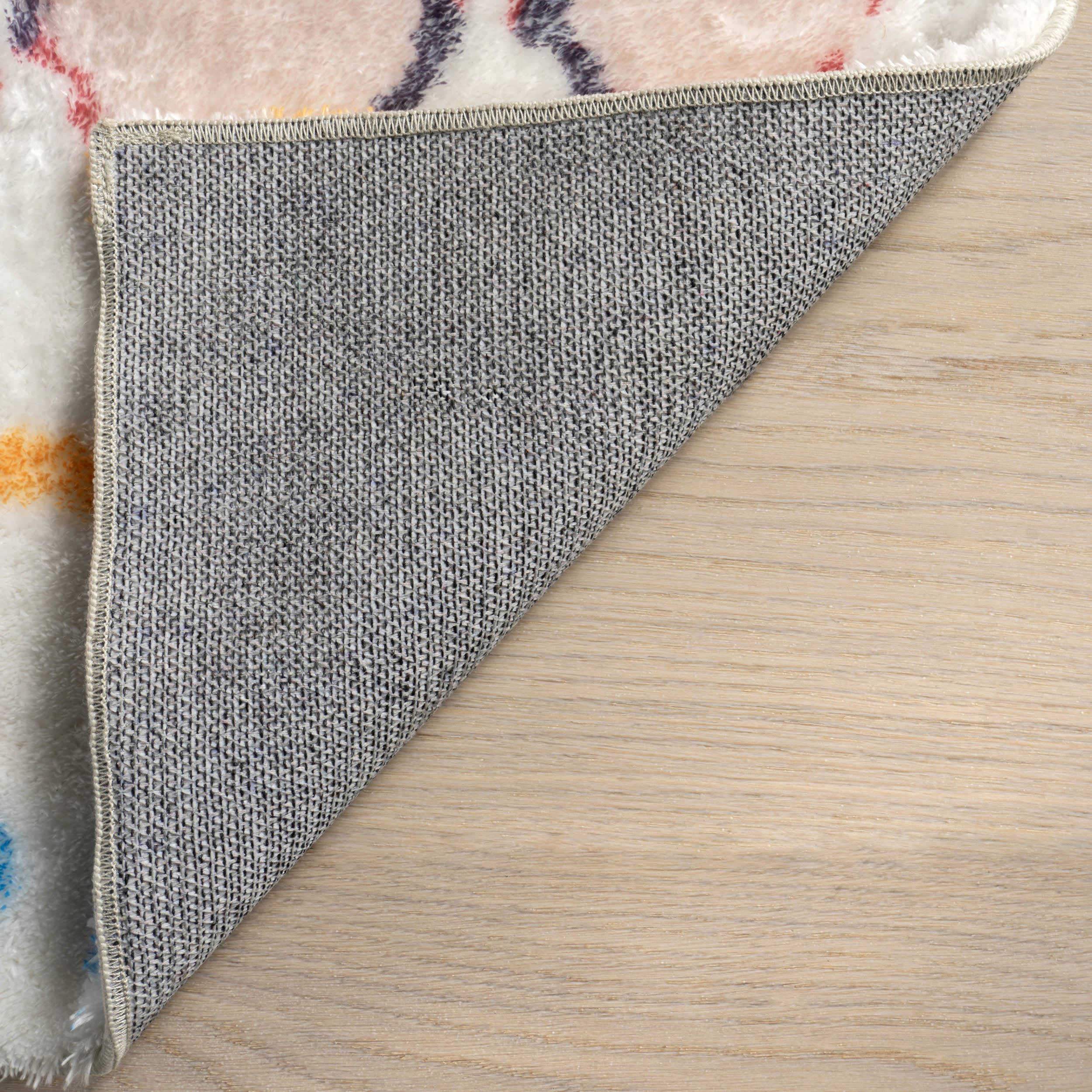 Ridge Trellis Washable Rug | Multicolor - Image 7