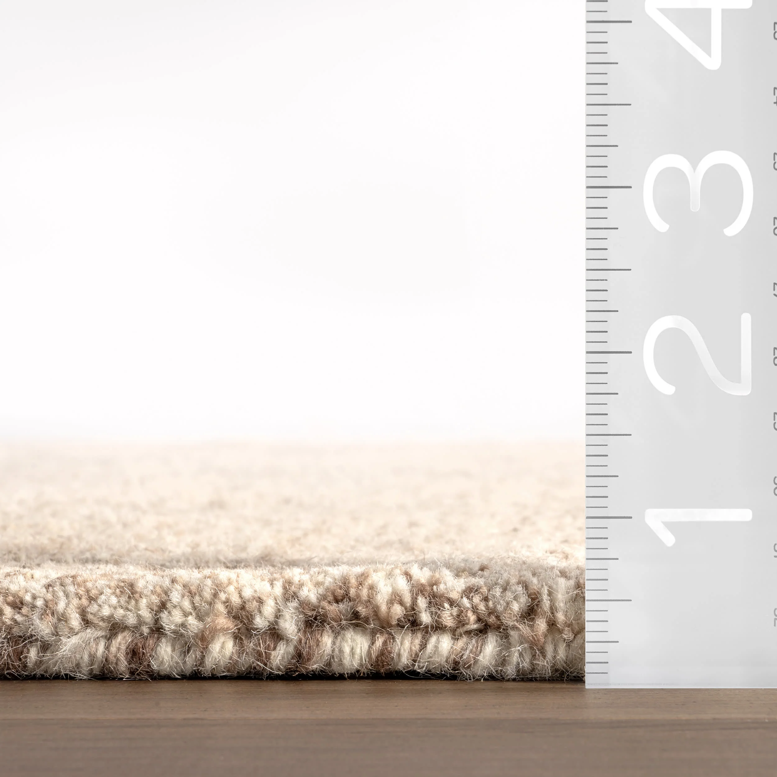 Ridgewood Wool Monochromatic Rug | Tan - Image 6
