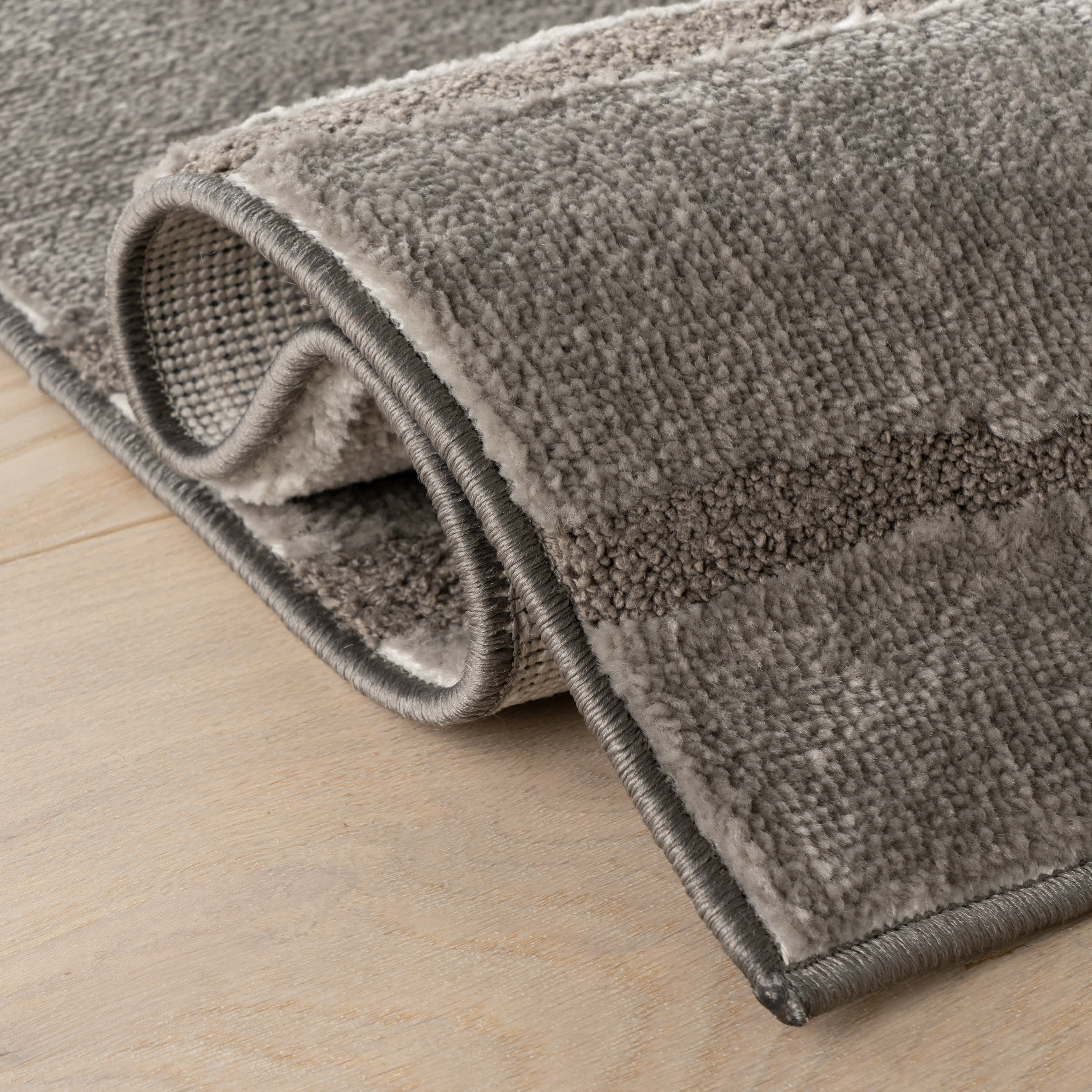 Rima Modern Abstract Rug | Brown - Image 11