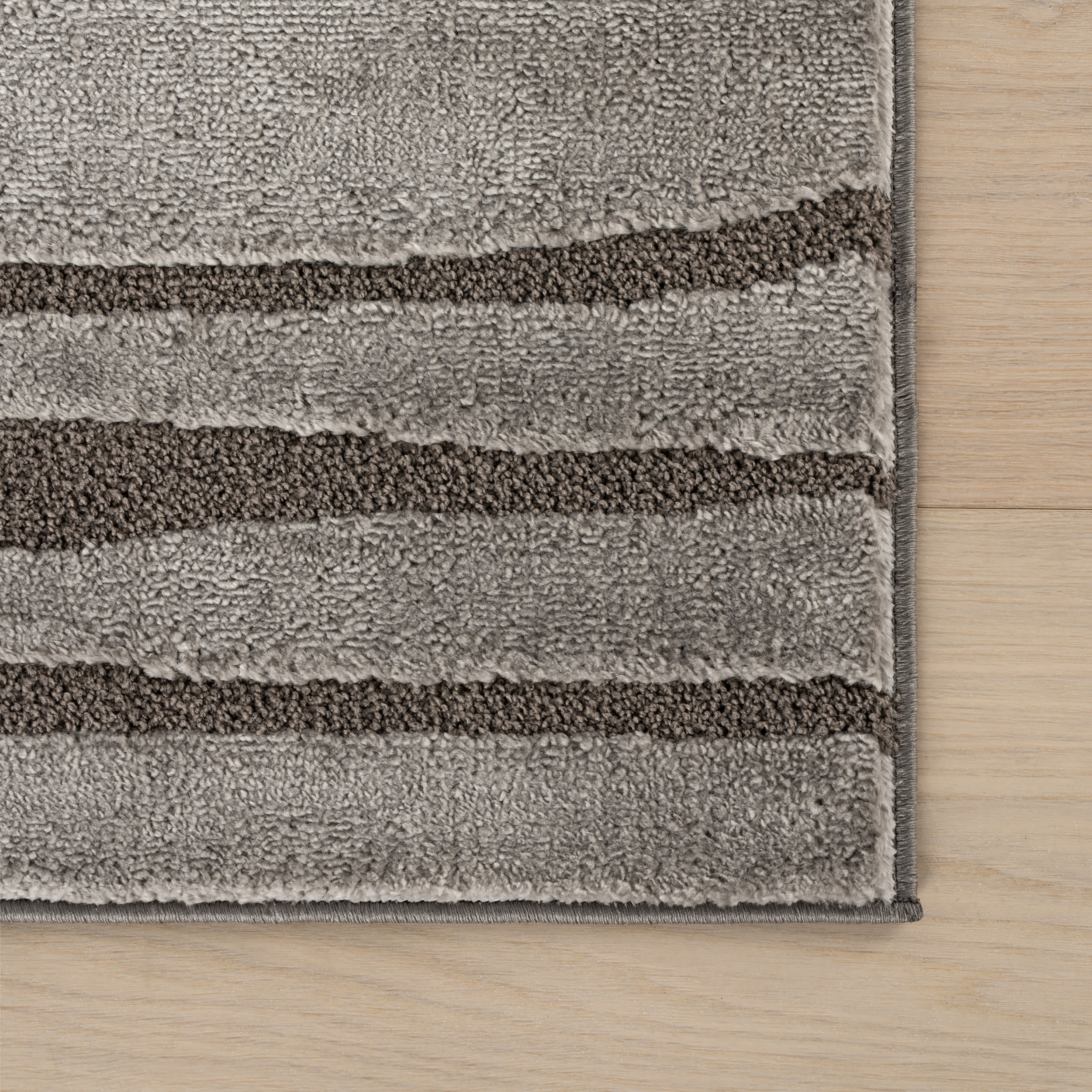 Rima Modern Abstract Rug | Brown - Image 4