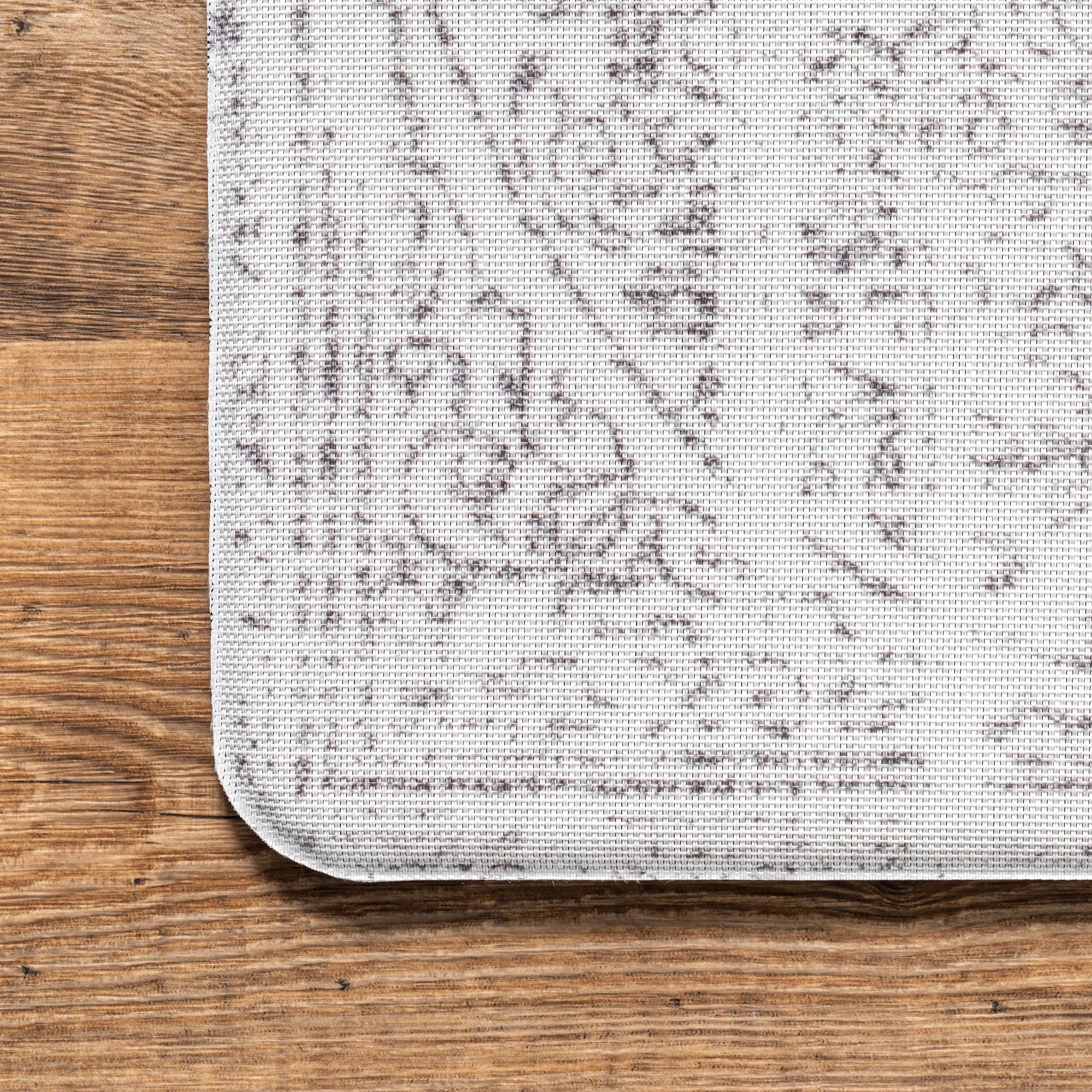 Ring Around The Rosette Printed Anti-Fatigue Mat | Light Grey - Image 3