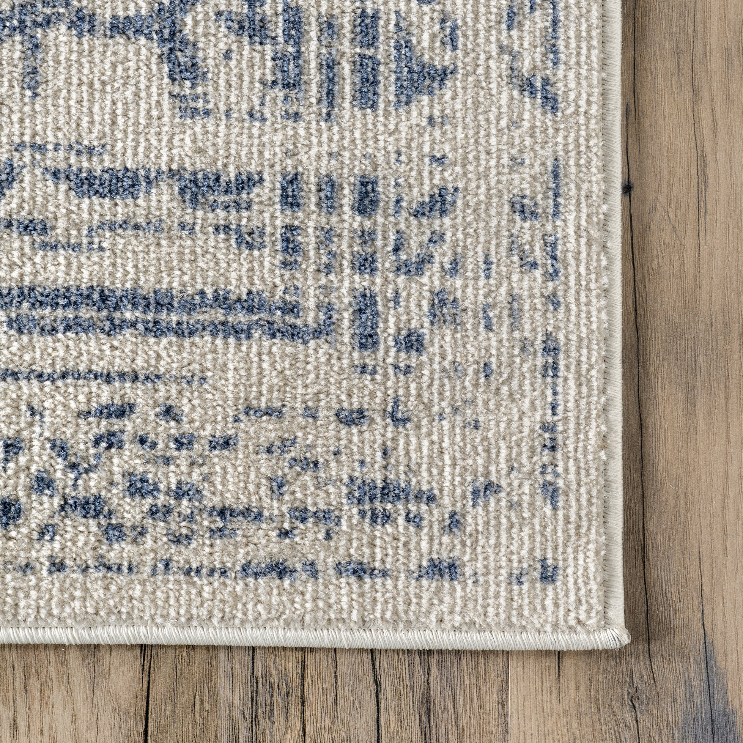 Ring Around The Rosette Rug | Blue - Image 3