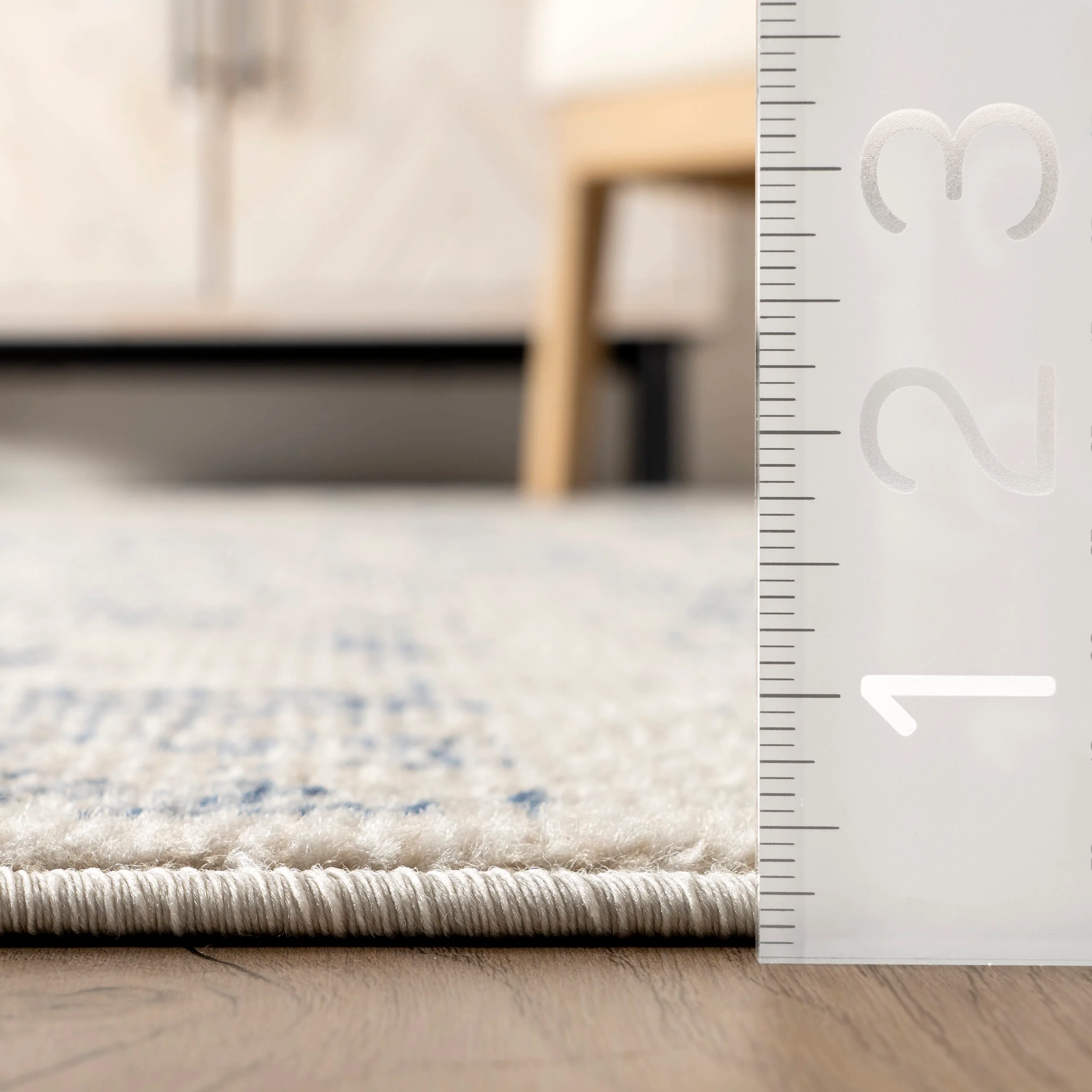 Ring Around The Rosette Rug | Blue - Image 5