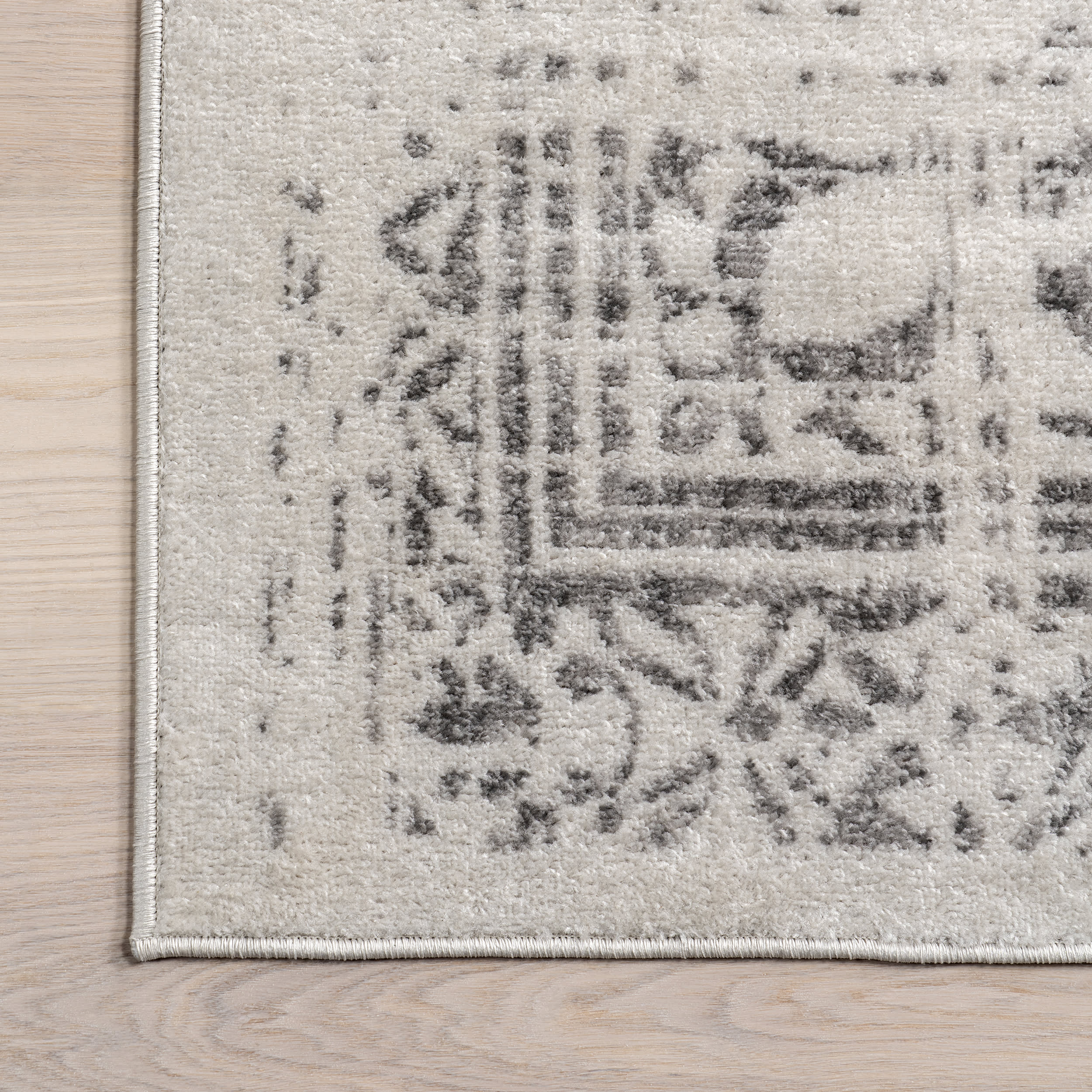 Ring Around The Rosette Rug | Grey - Image 4