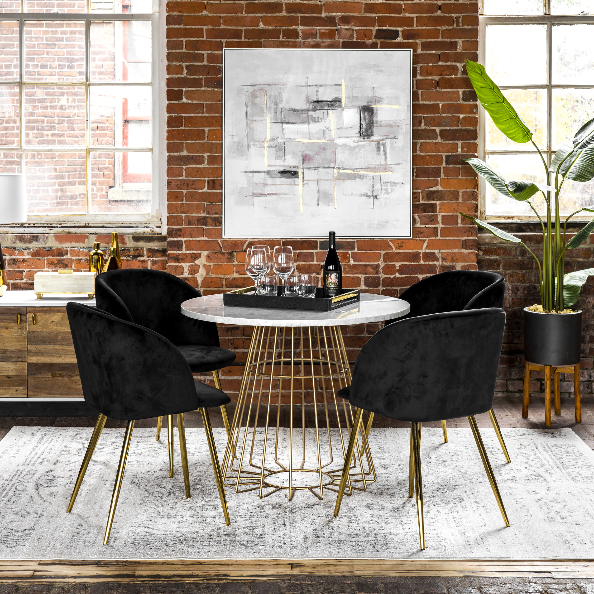 Ring Around The Rosette Rug | Grey - Image 7