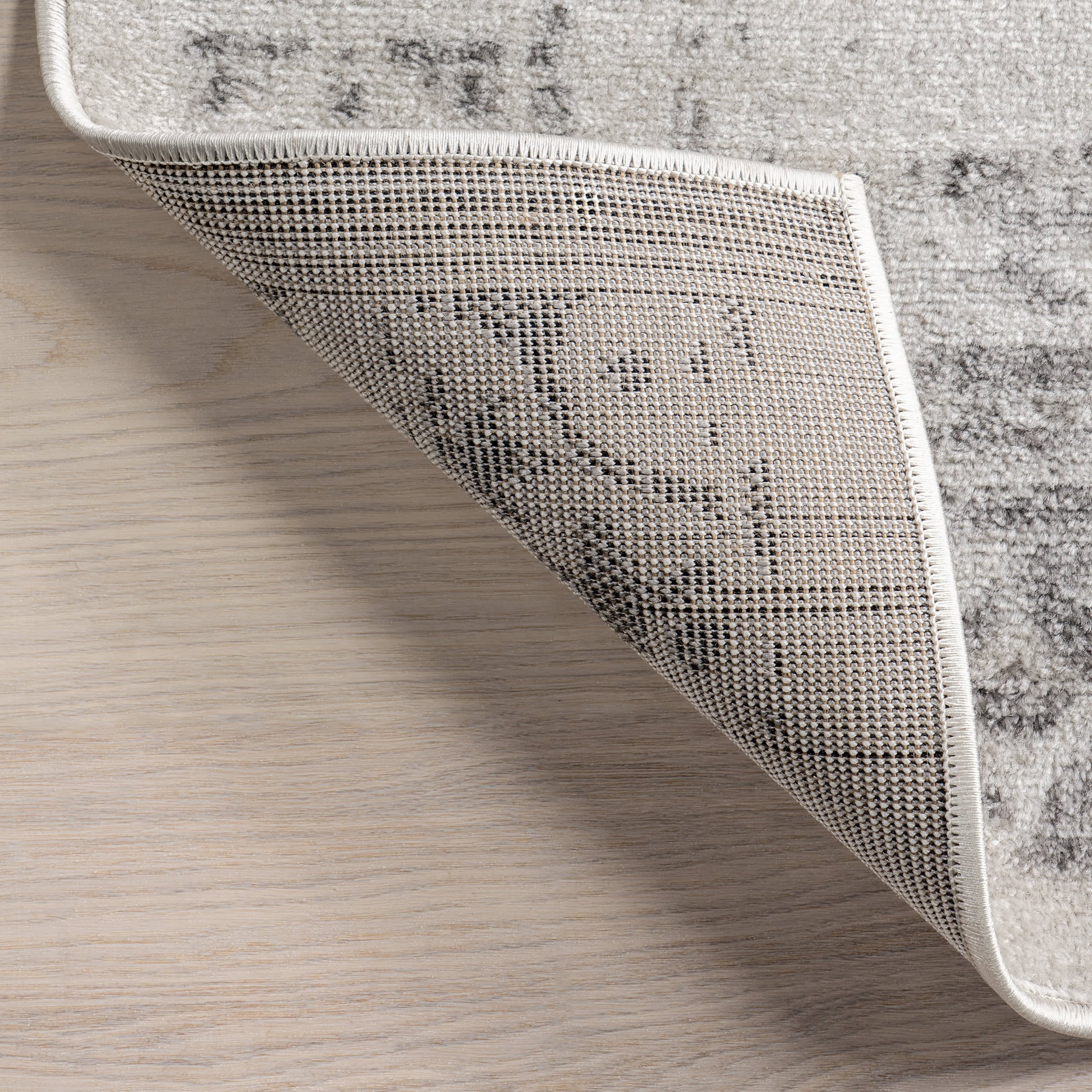 Ring Around The Rosette Rug | Grey - Image 8