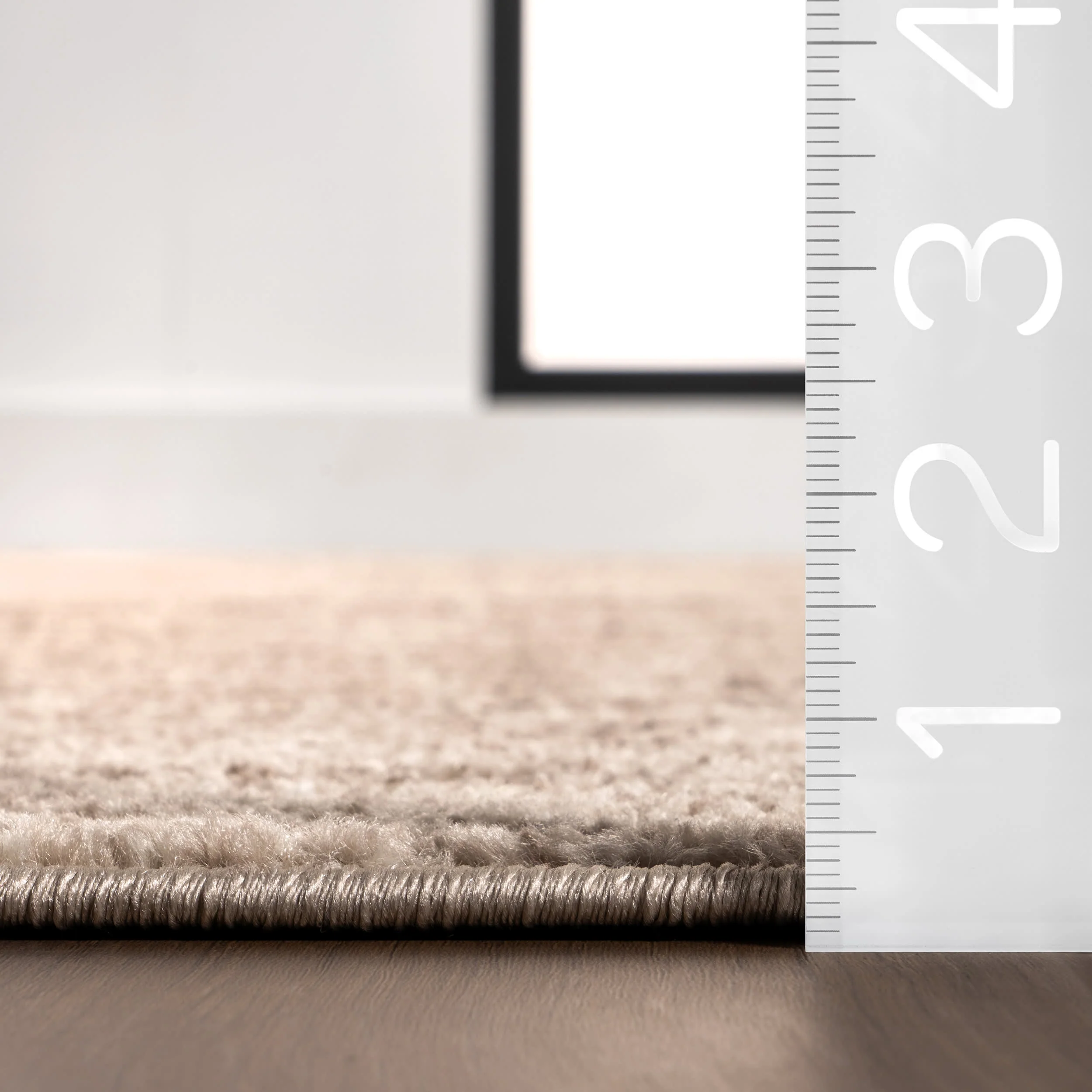 Ripple Waves Rug | Beige - Image 5