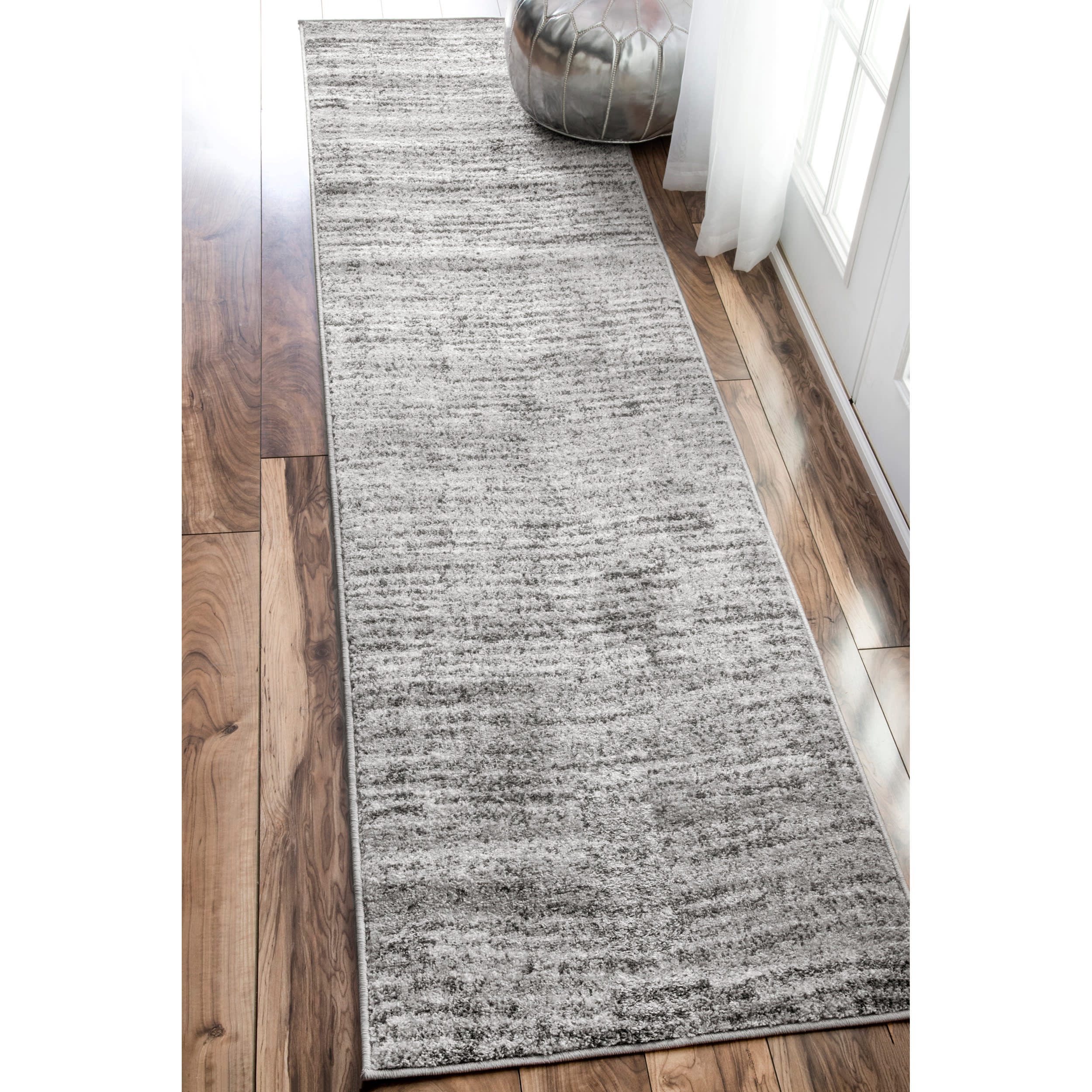 Ripple Waves Rug | Grey - Image 2
