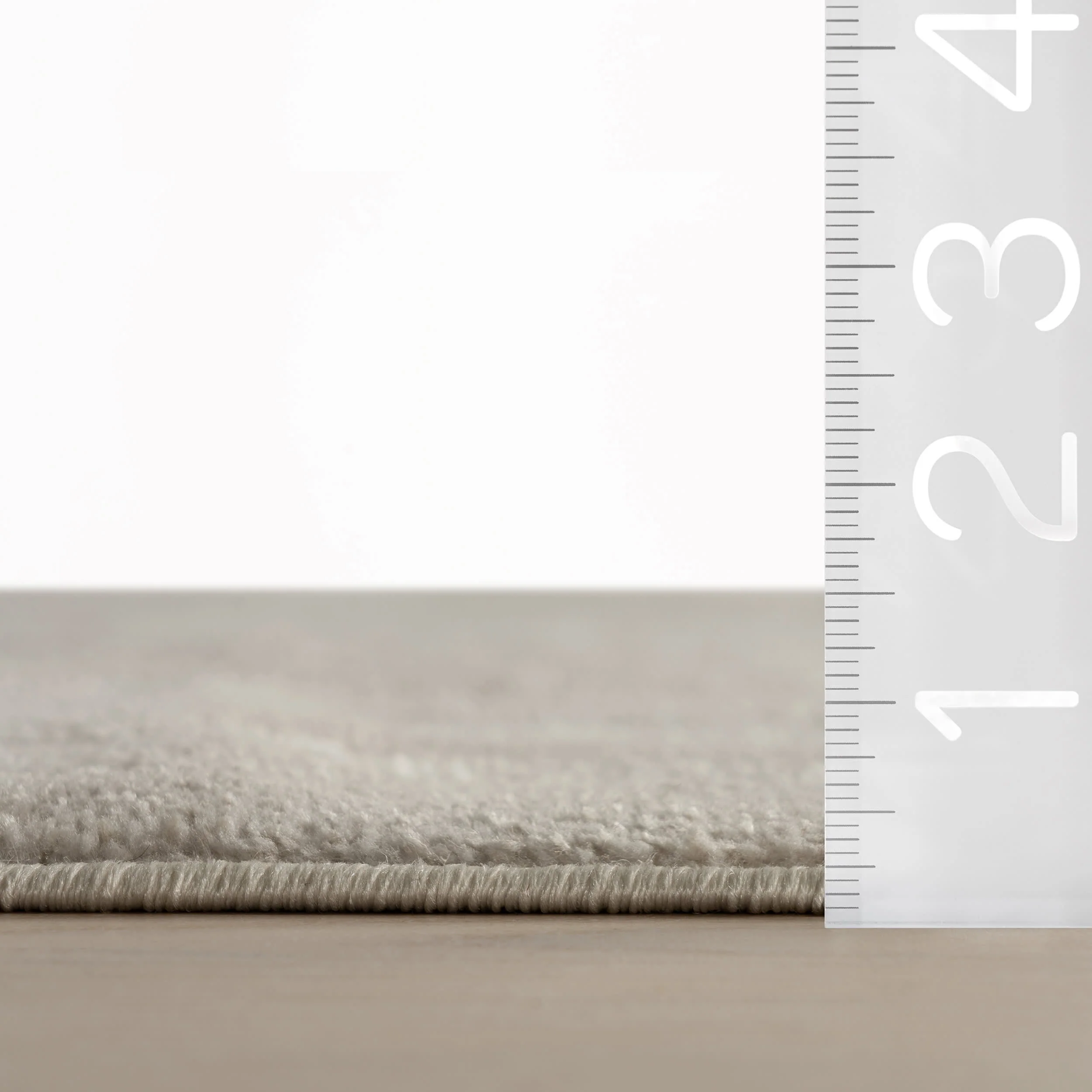 Riven Rustic Abstract Washable Rug | Beige - Image 6