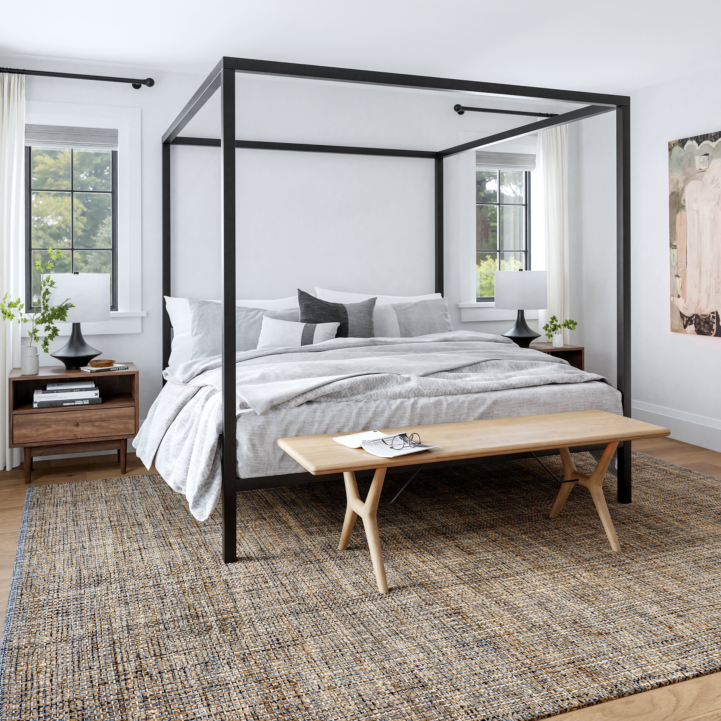 Rooshy Natural Chunky Rug | Natural - Image 2