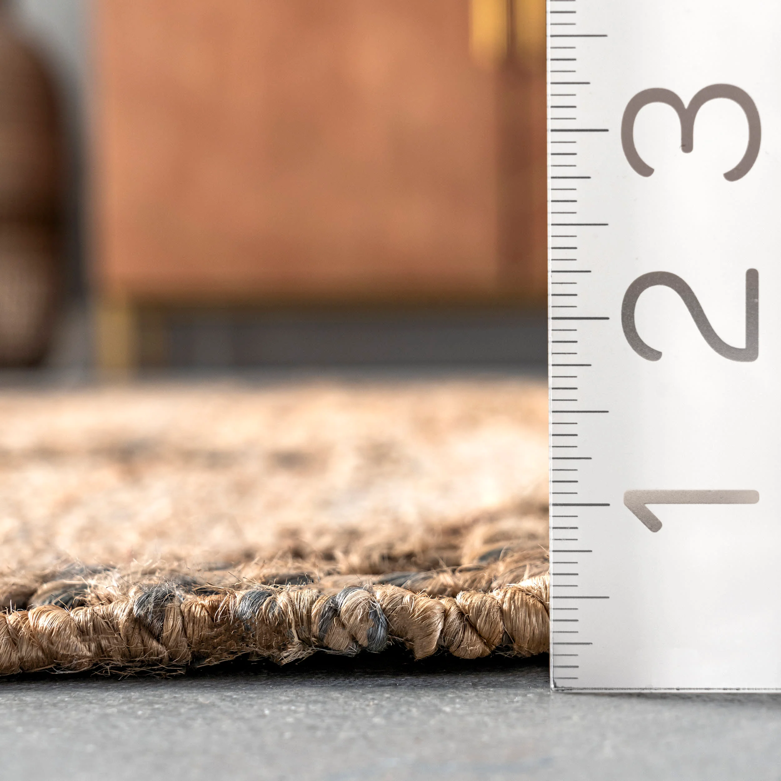 Rosanna Jute Crosshatch Rug | Natural - Image 5