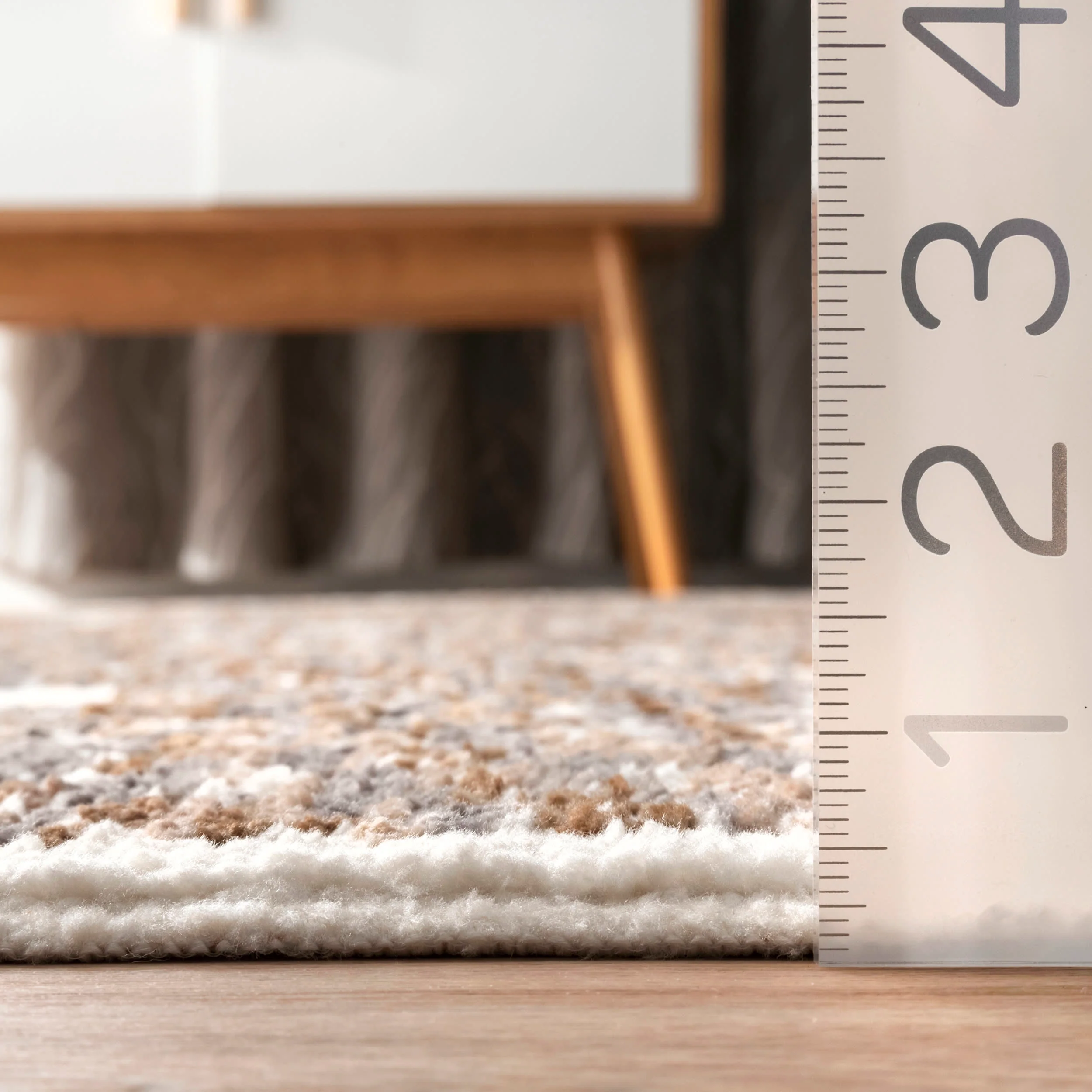 Rosette Medallion Rug | Beige - Image 5
