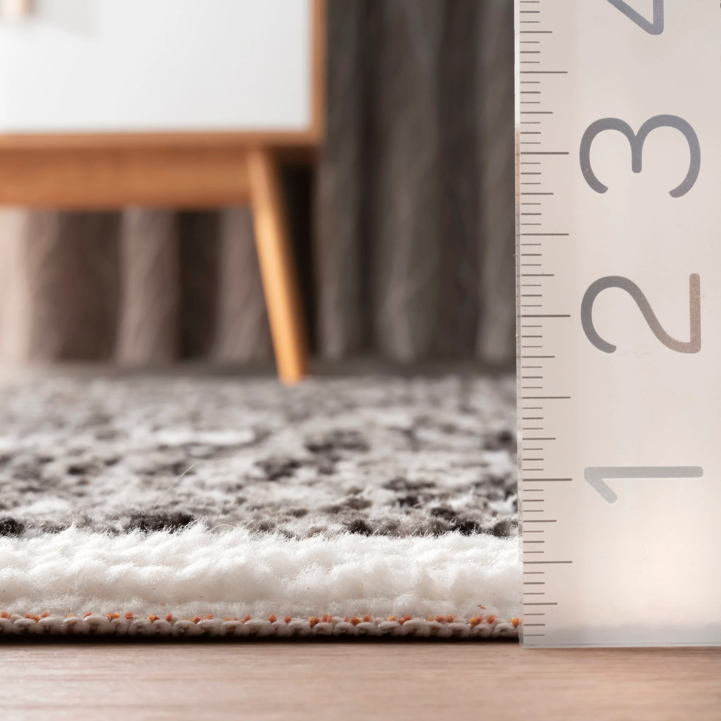 Rosette Medallion Rug | Grey - Image 5
