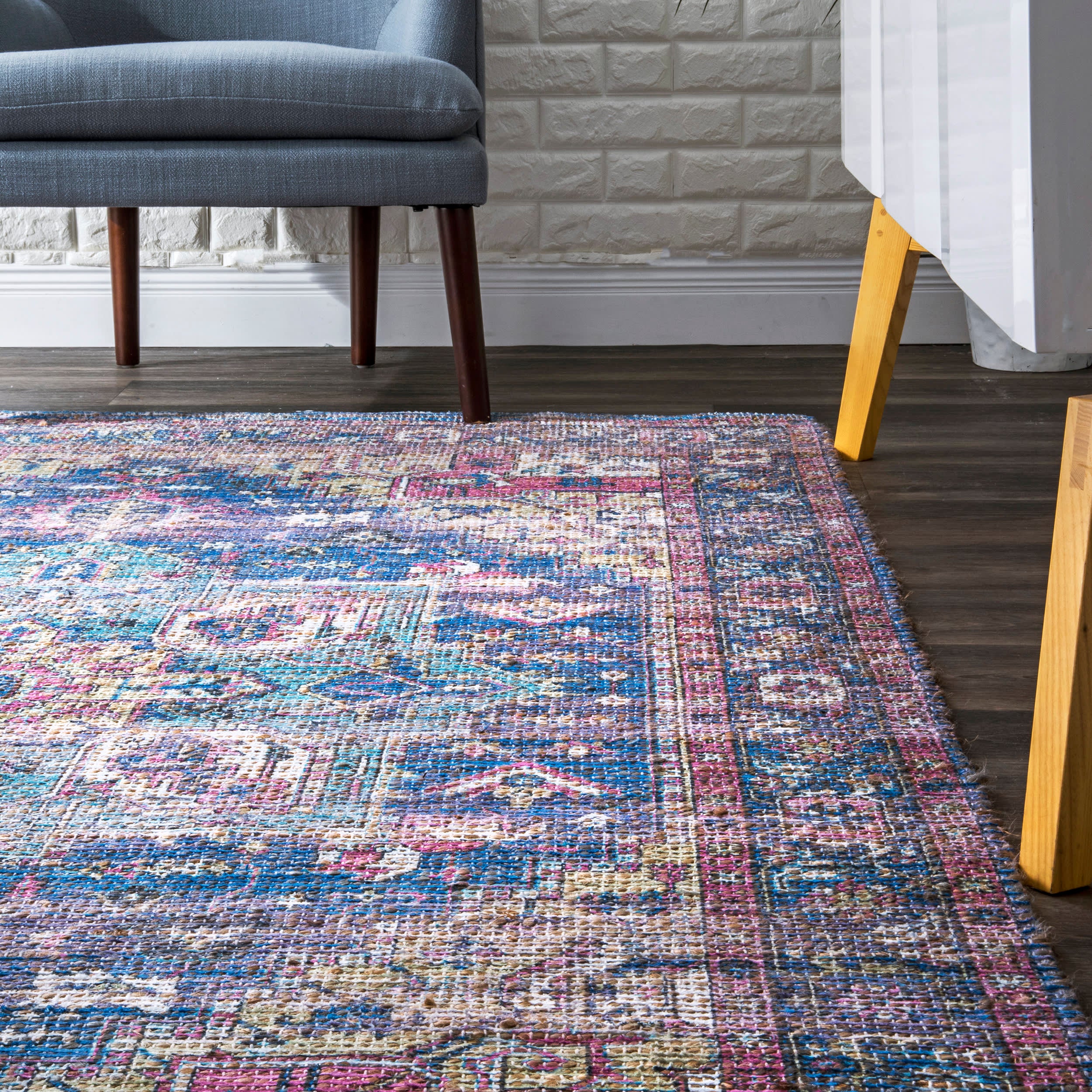 Rossi Rug | Blue - Image 4