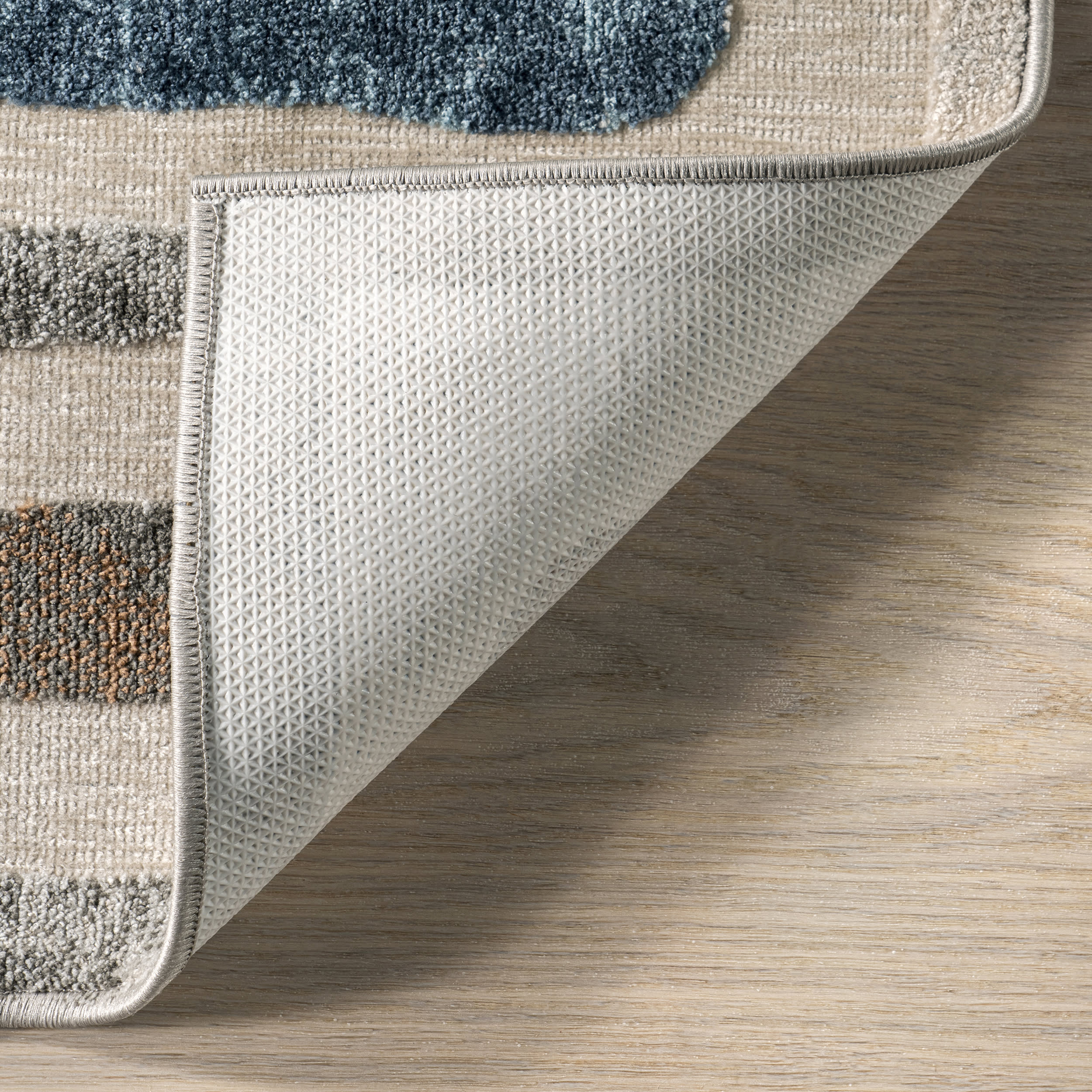 Rubie Kids Washable Striped Rug | Multicolor - Image 6