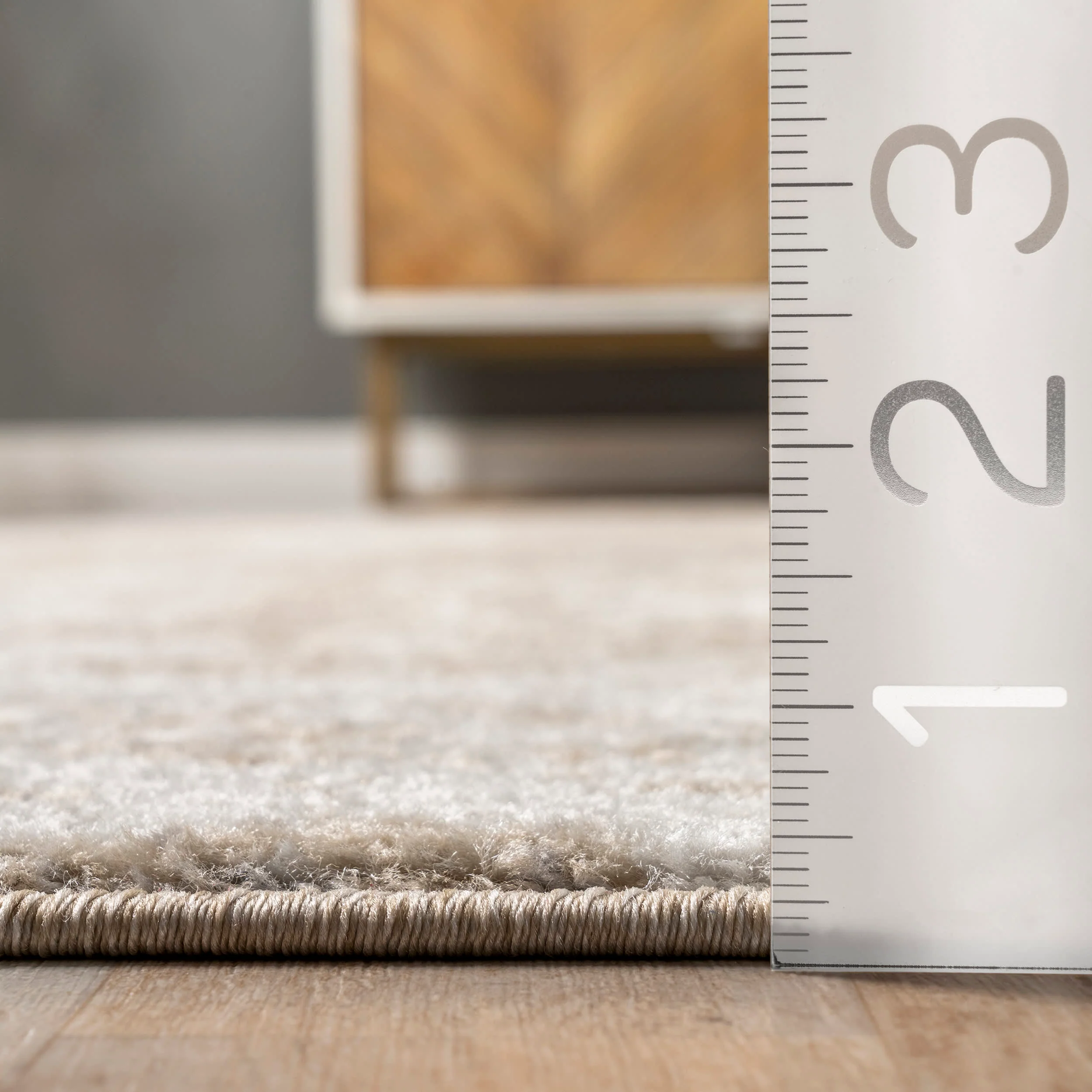 Ruby Distressed Mist Rug | Beige - Image 4