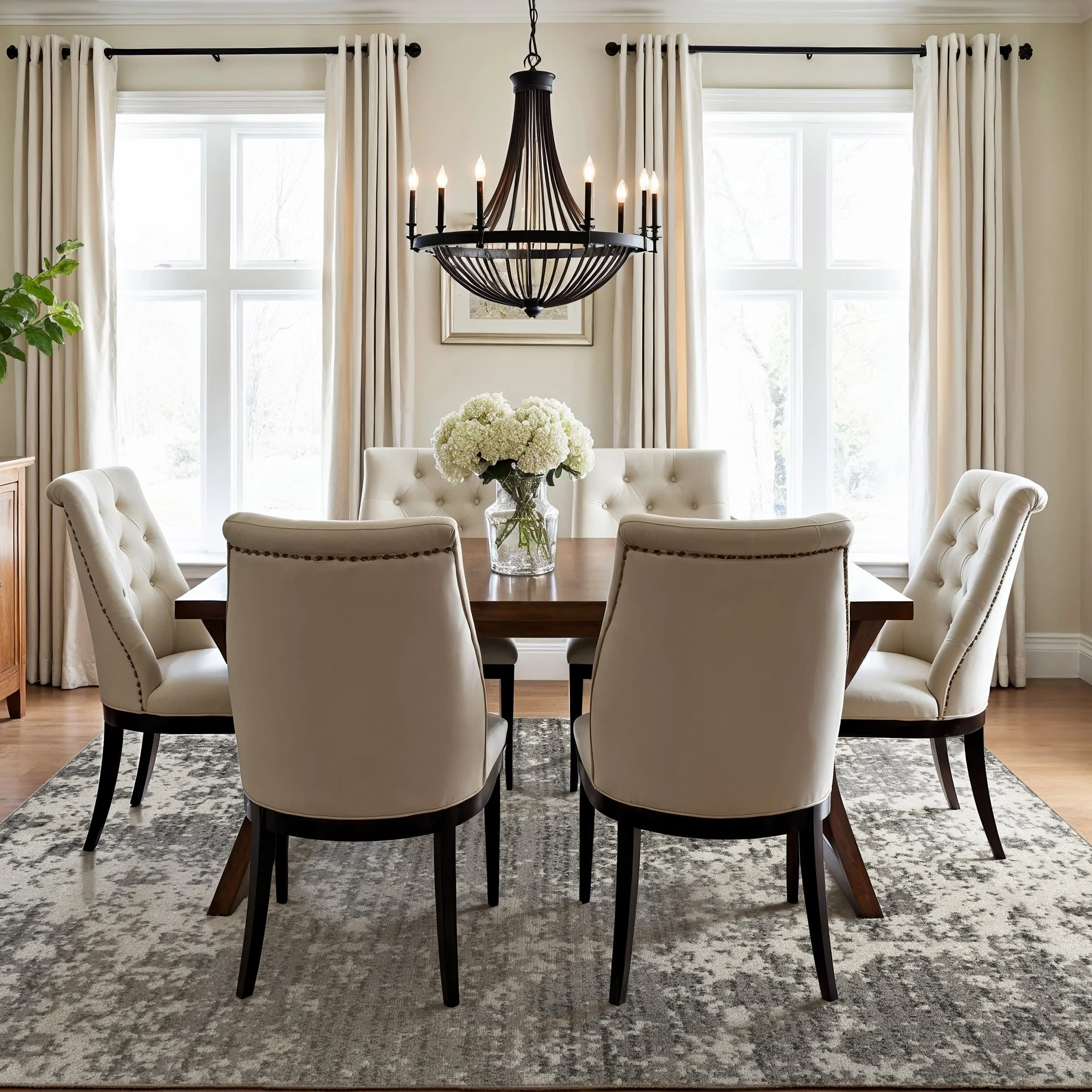 Ruby Distressed Mist Rug | Grey - Image 5