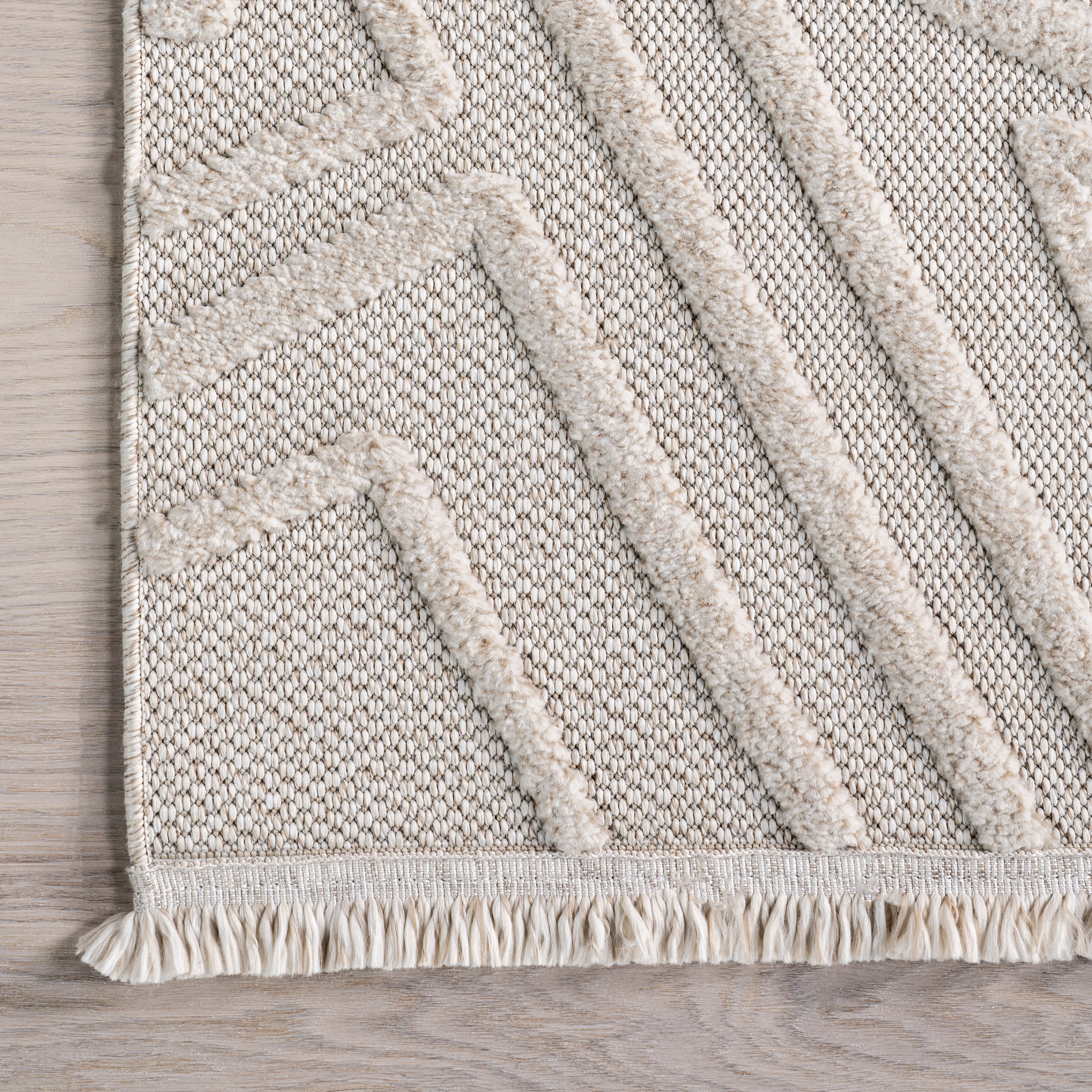 Rue Geometric Arrow Rug | Ivory - Image 3