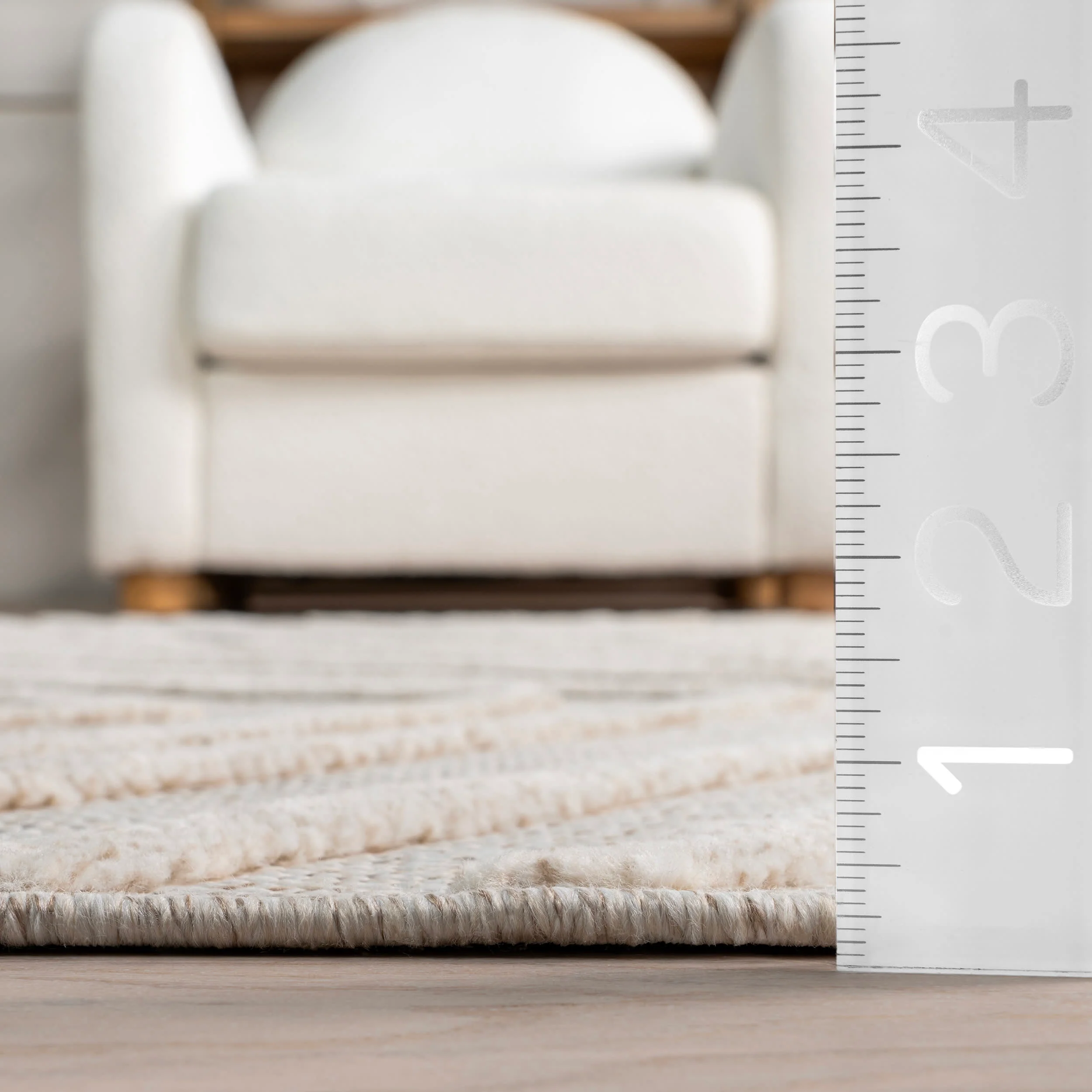 Rue Geometric Arrow Rug | Ivory - Image 5