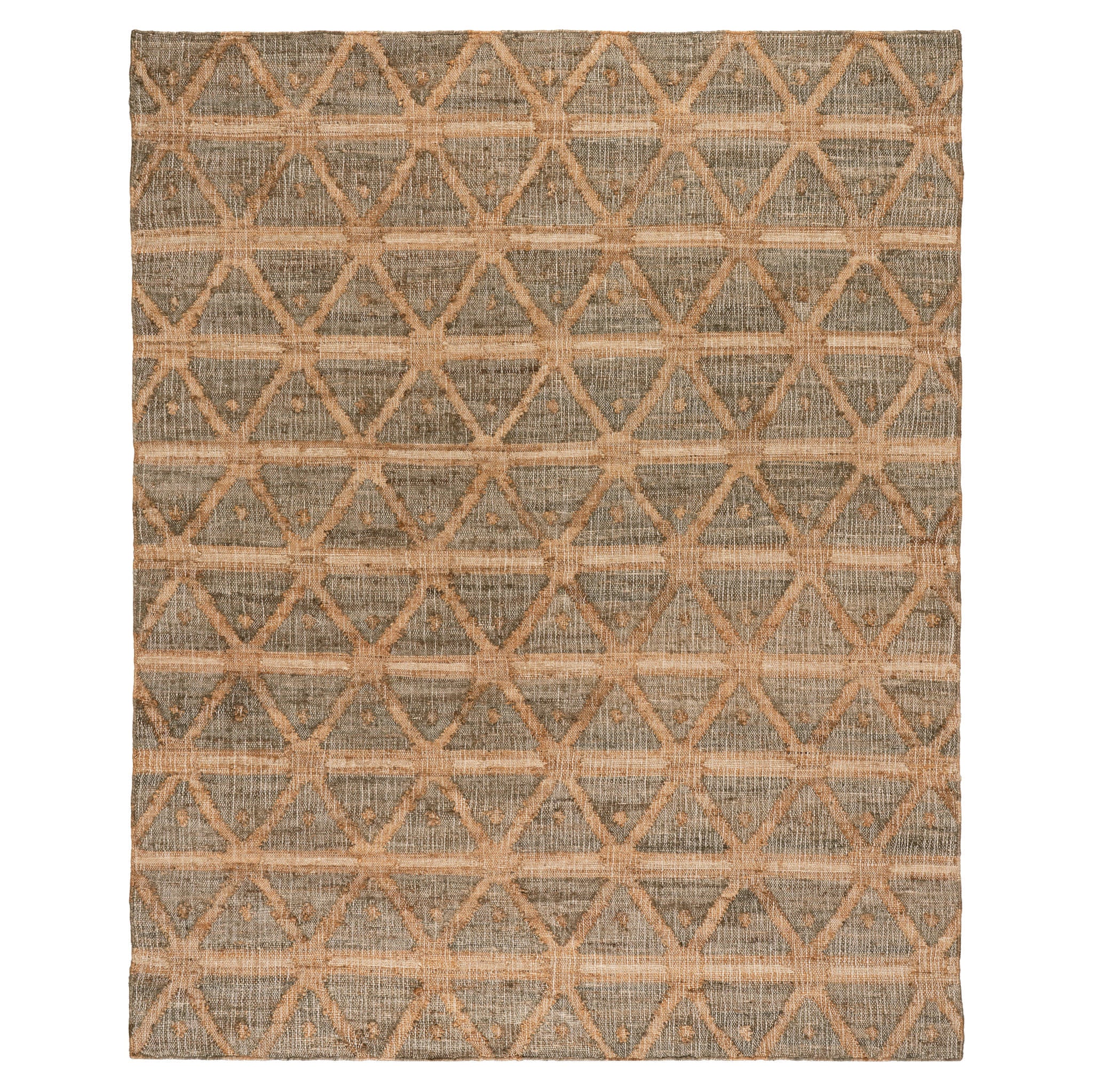 Rumi Handwoven Jute Rug | Brown - Image 3