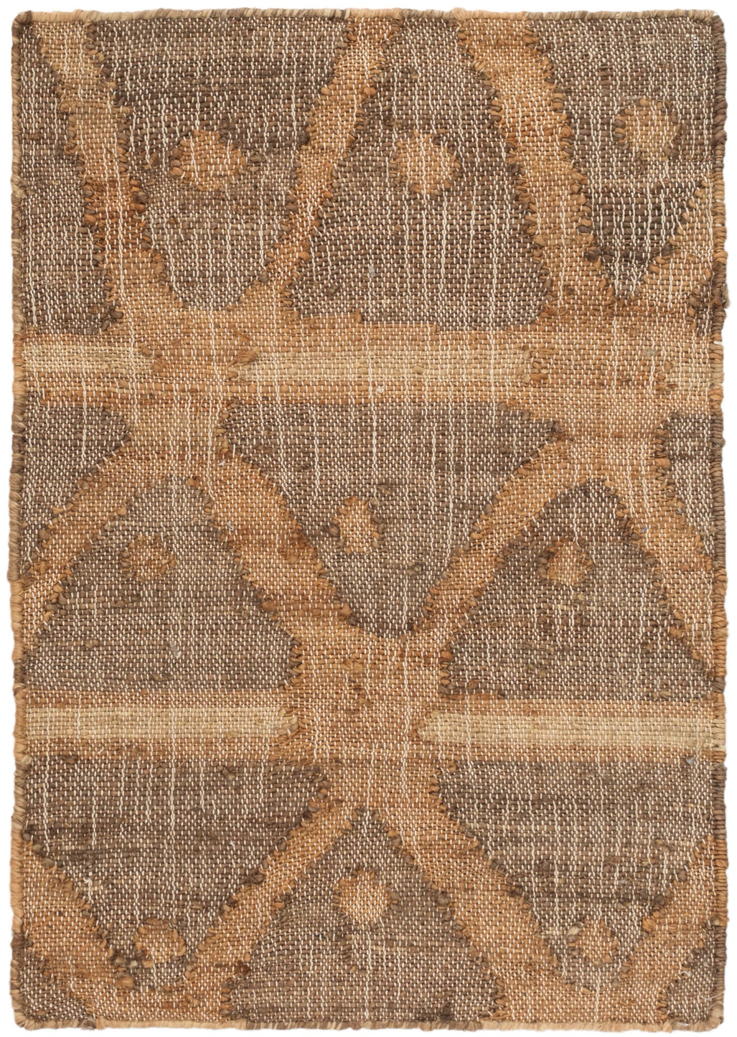 Rumi Handwoven Jute Rug | Brown - Image 4