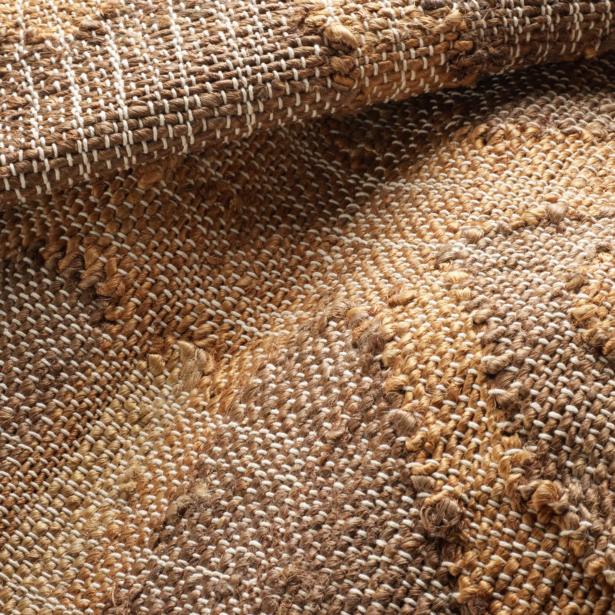 Rumi Handwoven Jute Rug | Brown - Image 7