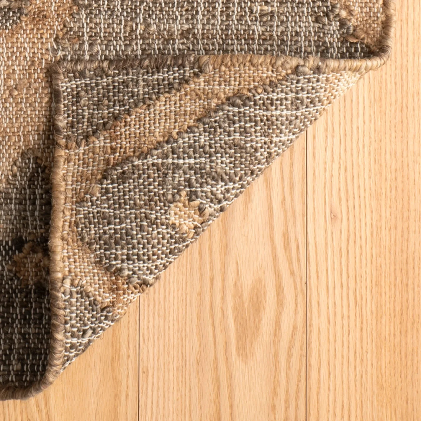 Rumi Handwoven Jute Rug | Brown - Image 9