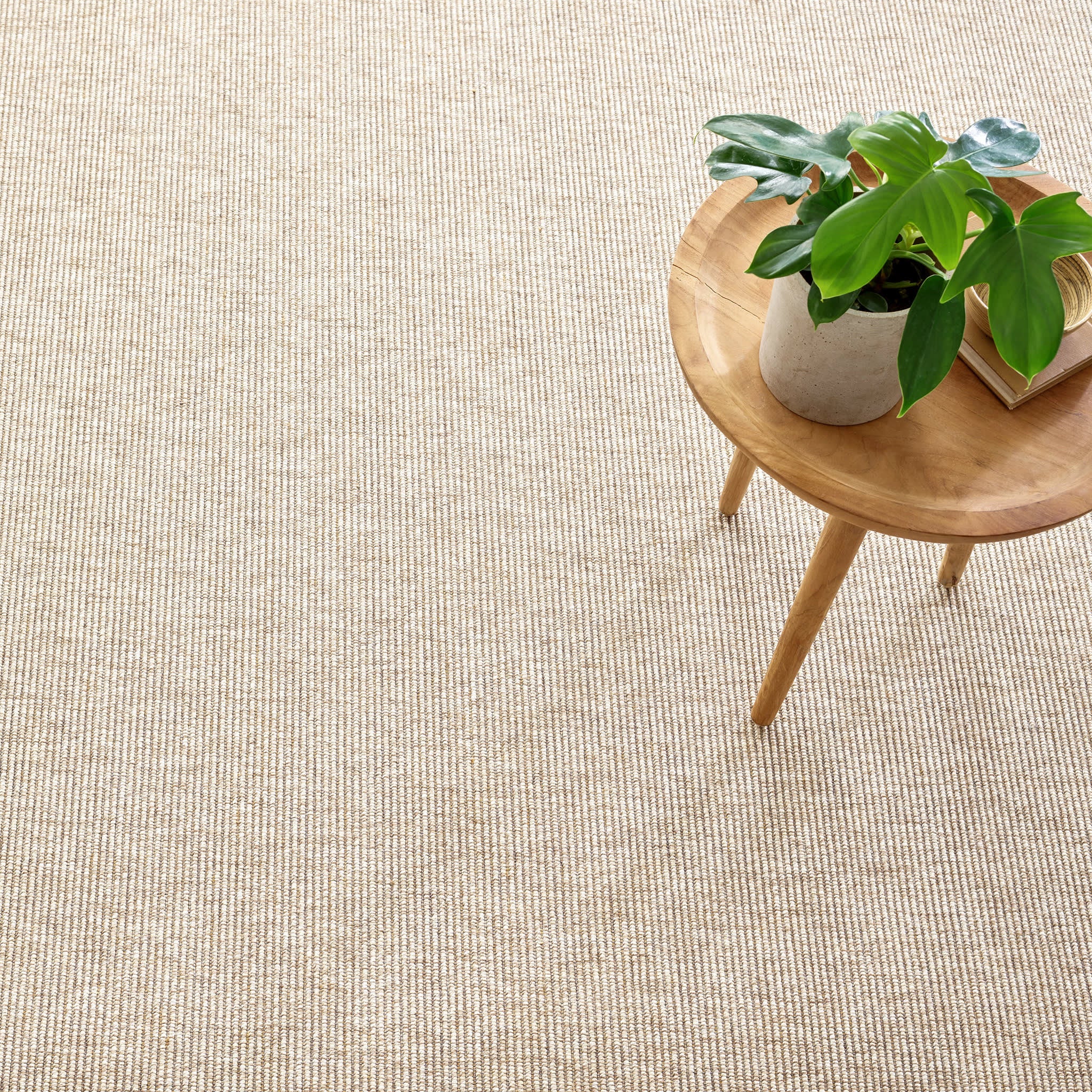 Russell Woven Indoor/Outdoor Custom Rug | Khaki - Image 3