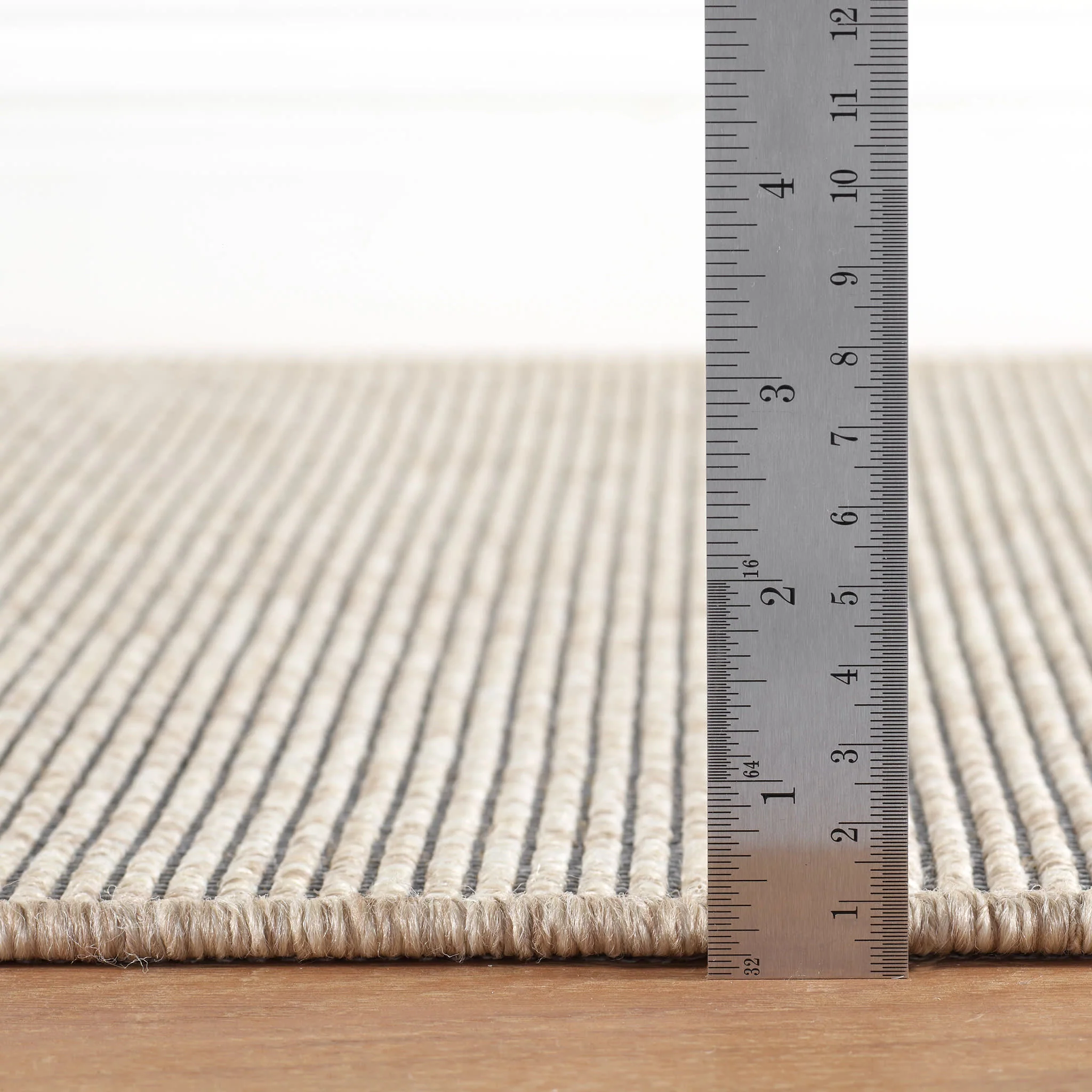 Russell Woven Indoor/Outdoor Custom Rug | Khaki - Image 4