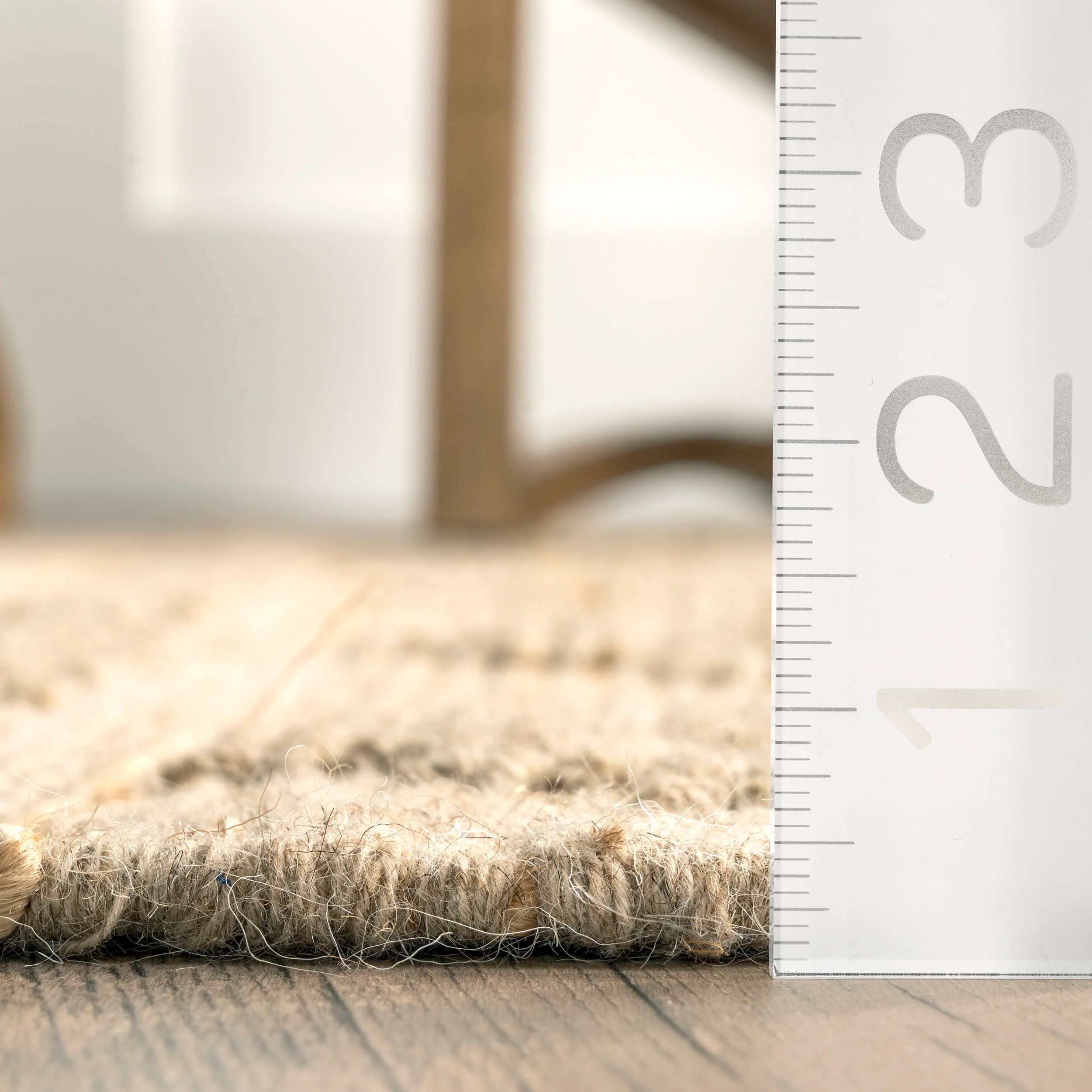 Rylie Wool-Blend Tasseled Rug | Natural - Image 5