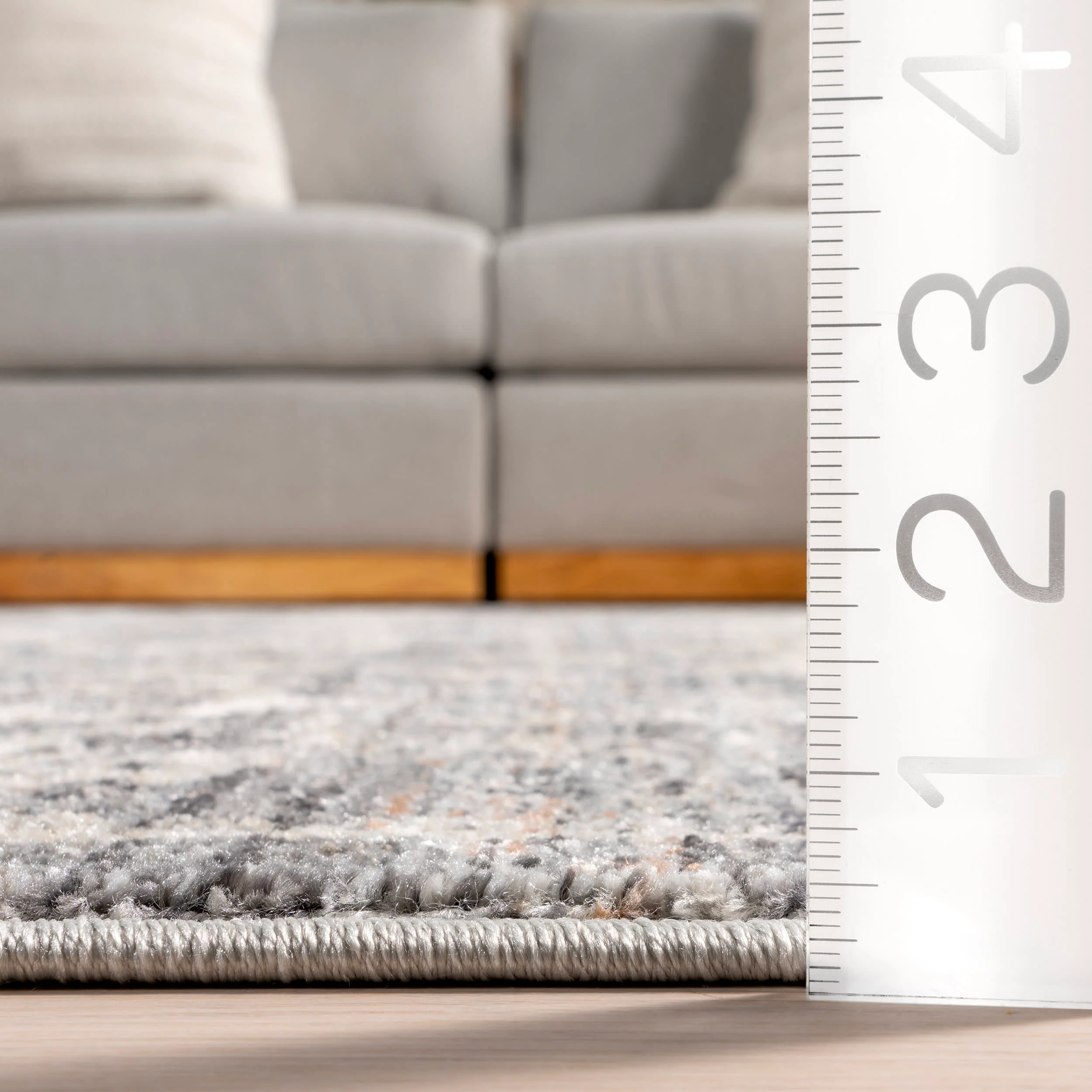 Sabine Medallion Rug | Grey - Image 5