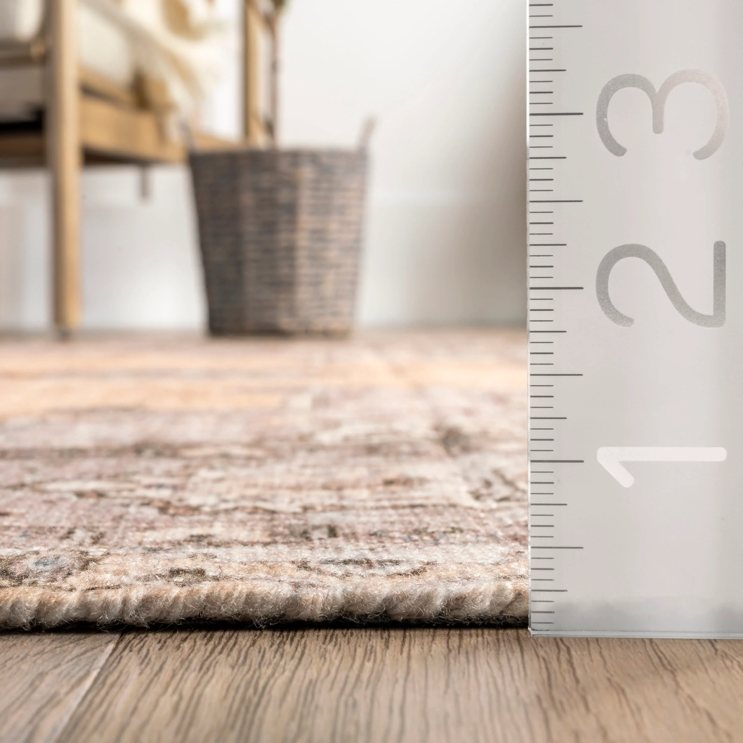 Sabrina Wreath Medallion Rug | Peach - Image 5
